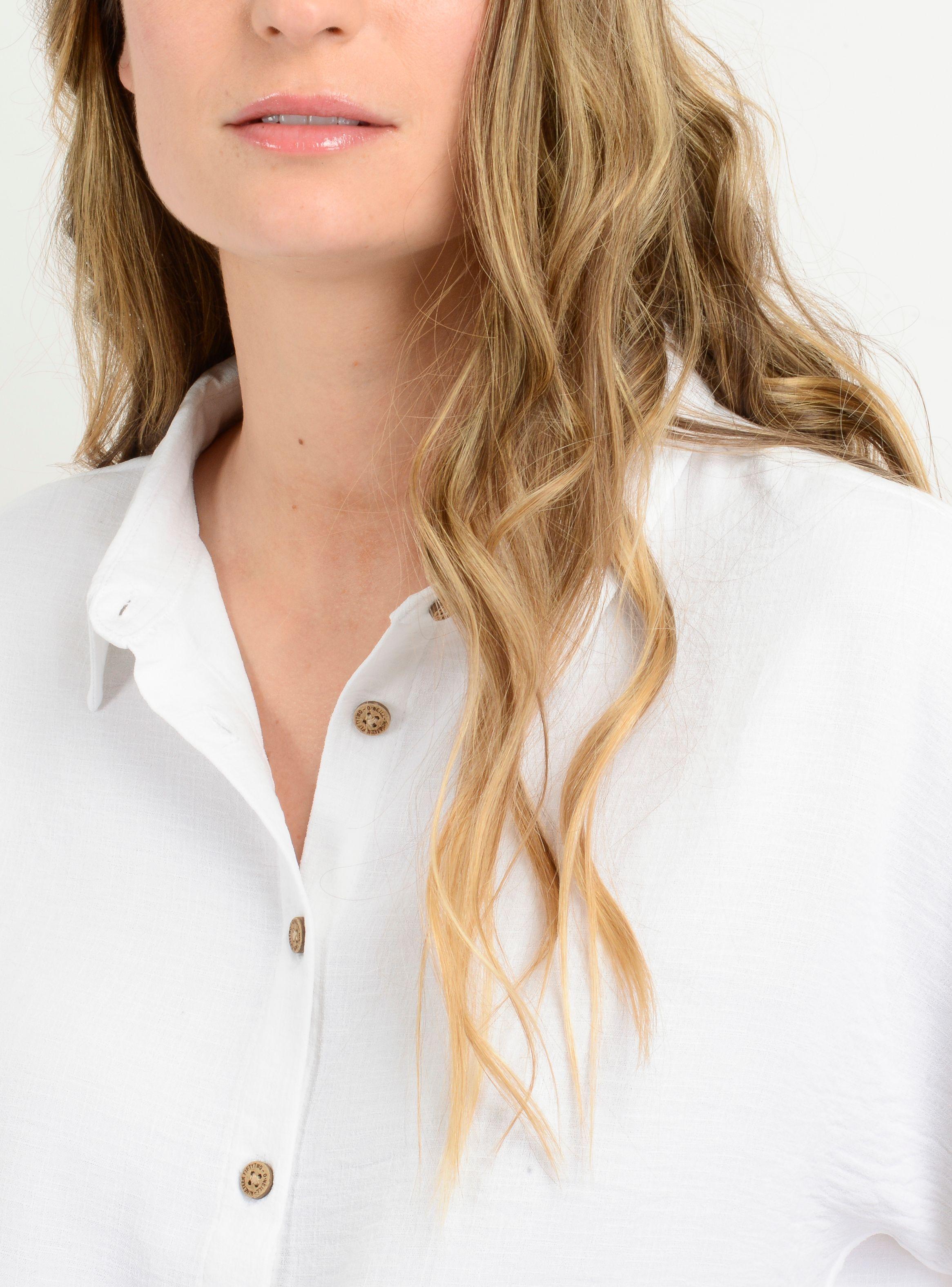 BLUSA MANGA CORTA MIKAH  BLANCO-5