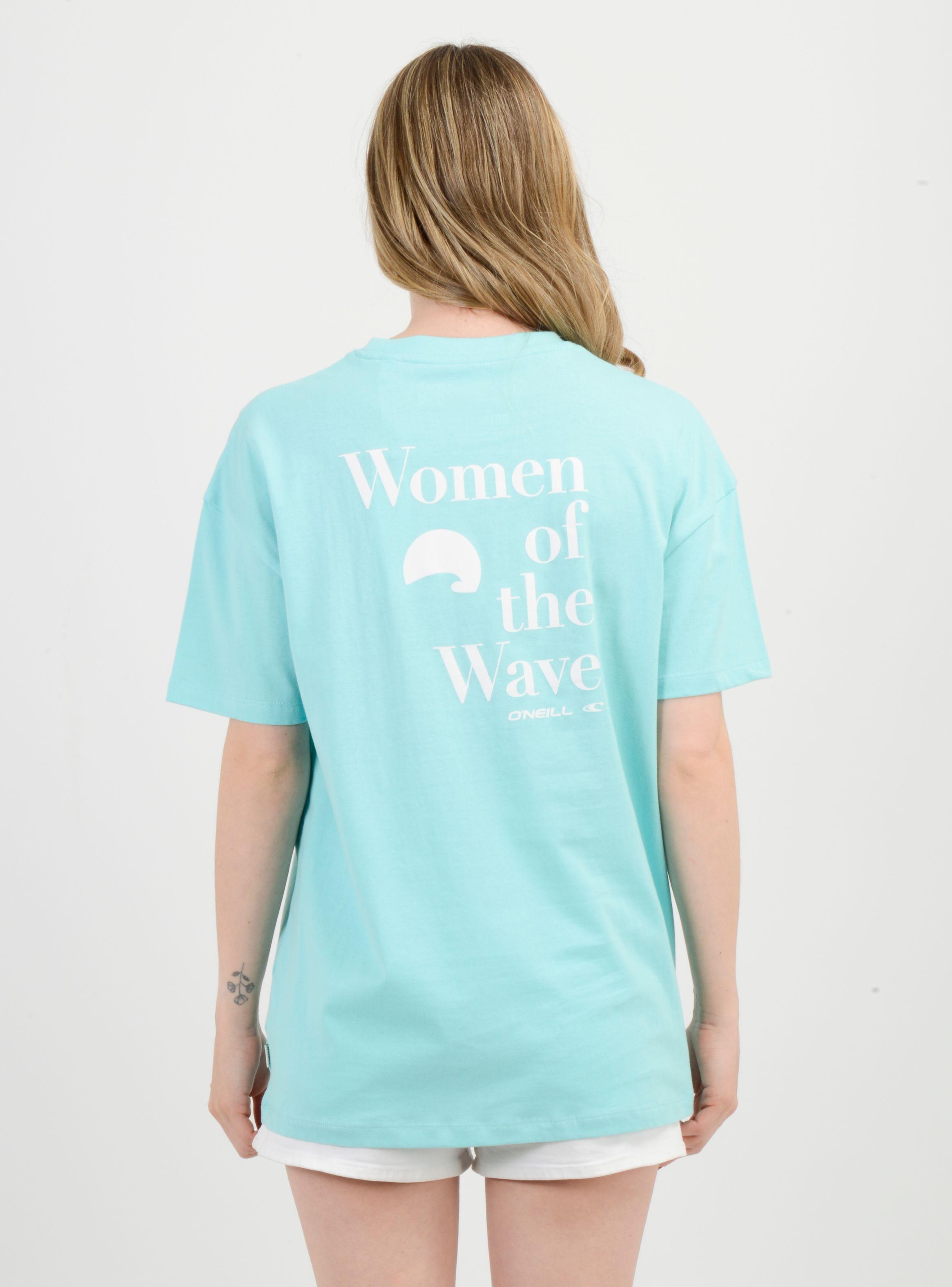 POLERA MANGA CORTA WOW T-SHIRT  AZUL TURQUESA / AGUA-2