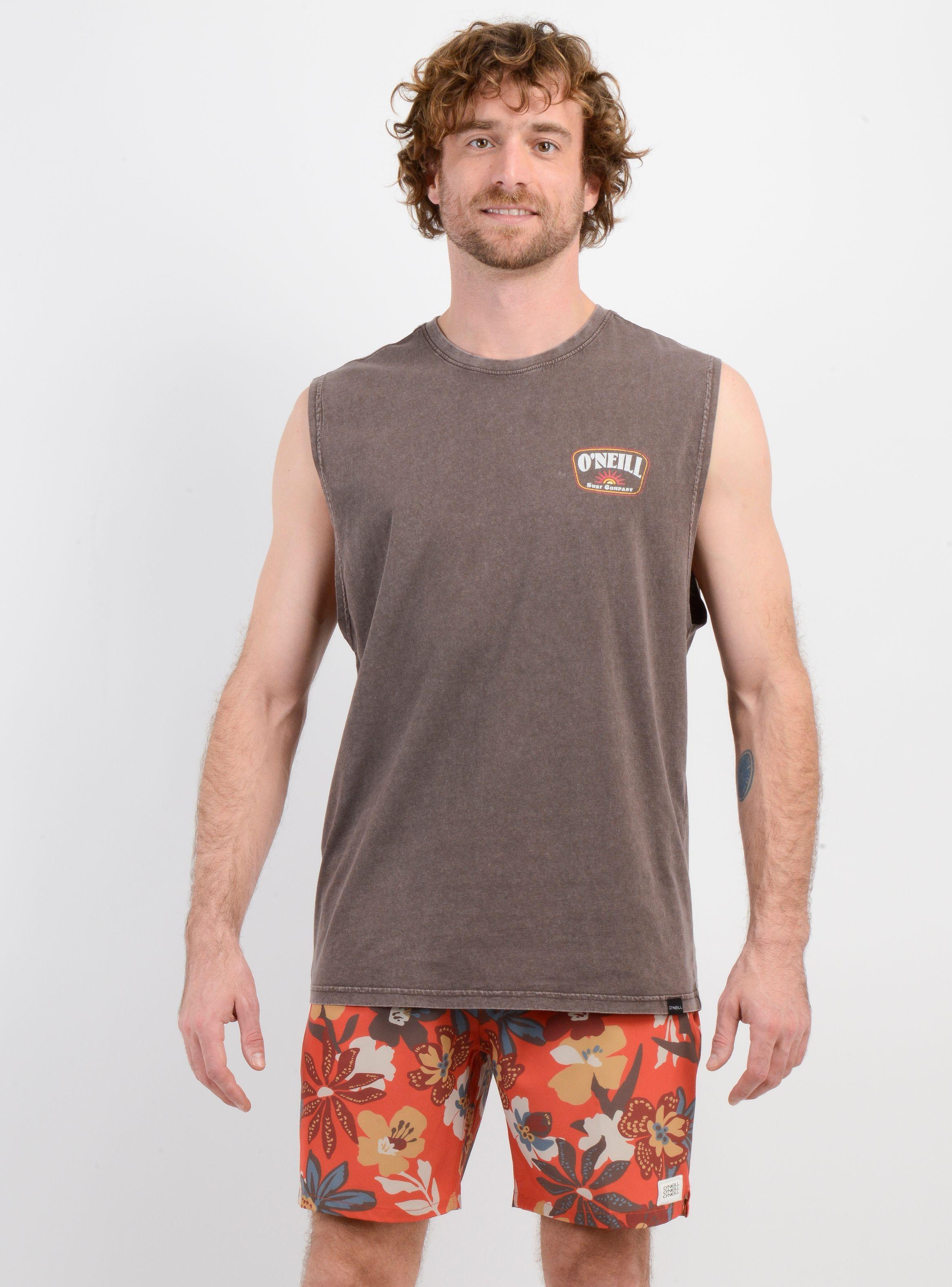 POLERA SIN MANGAS SUN SET CAFÉ-0