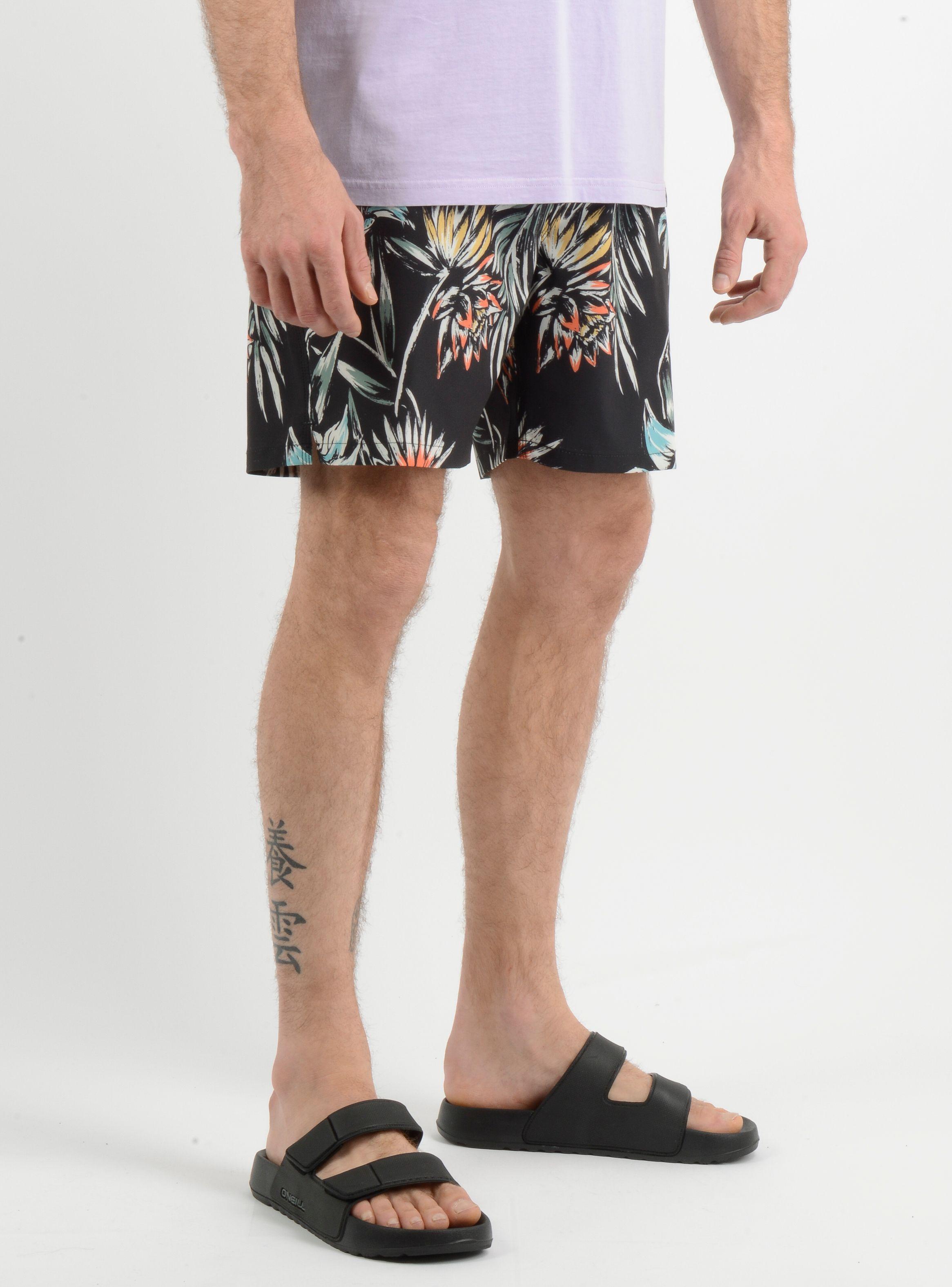 BOARDSHORT TROPICANA VOLLEY  NEGRO-3
