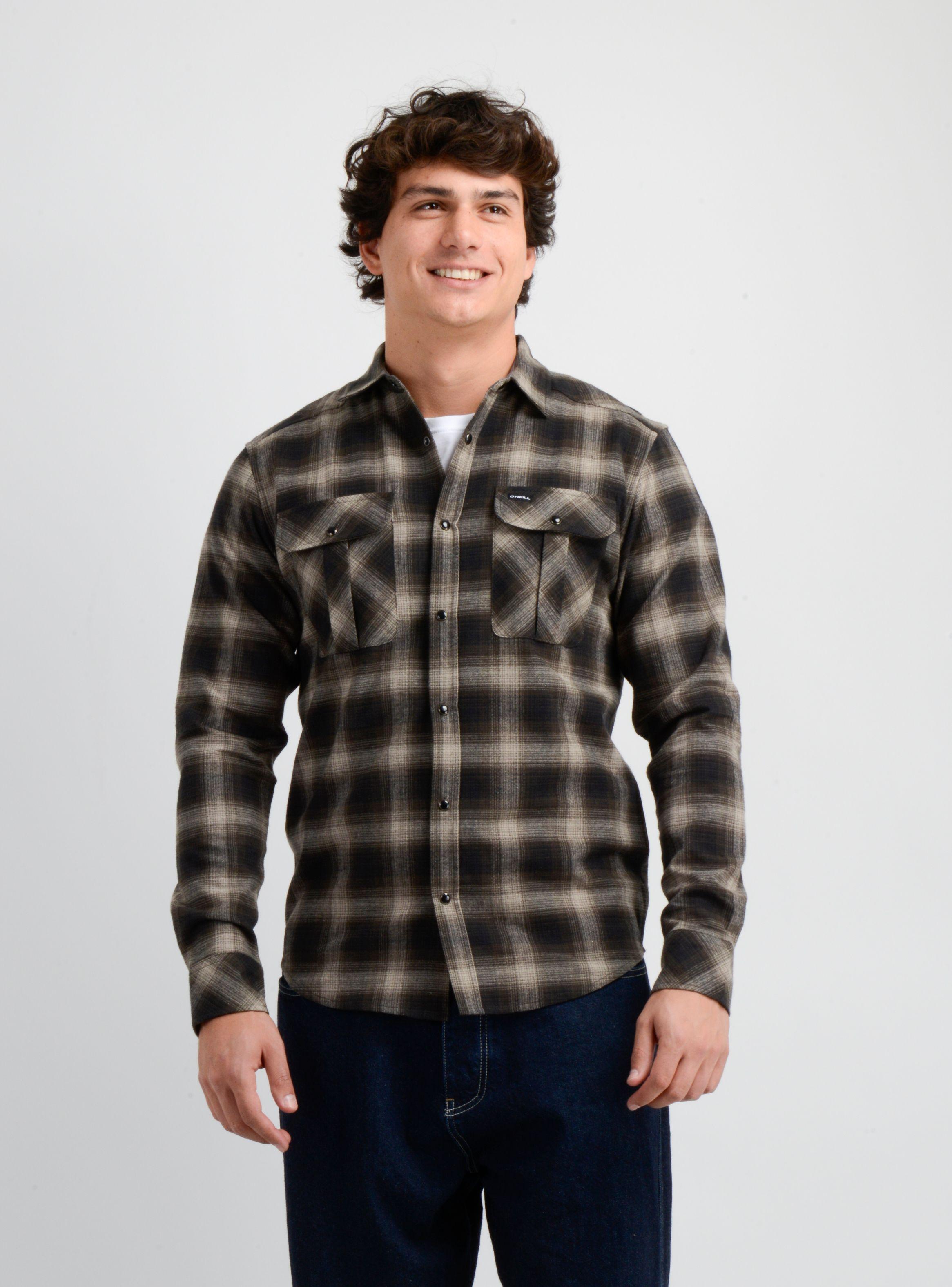 CAMISA MANGA LARGA FLANDERS VERDE OSCURO-0