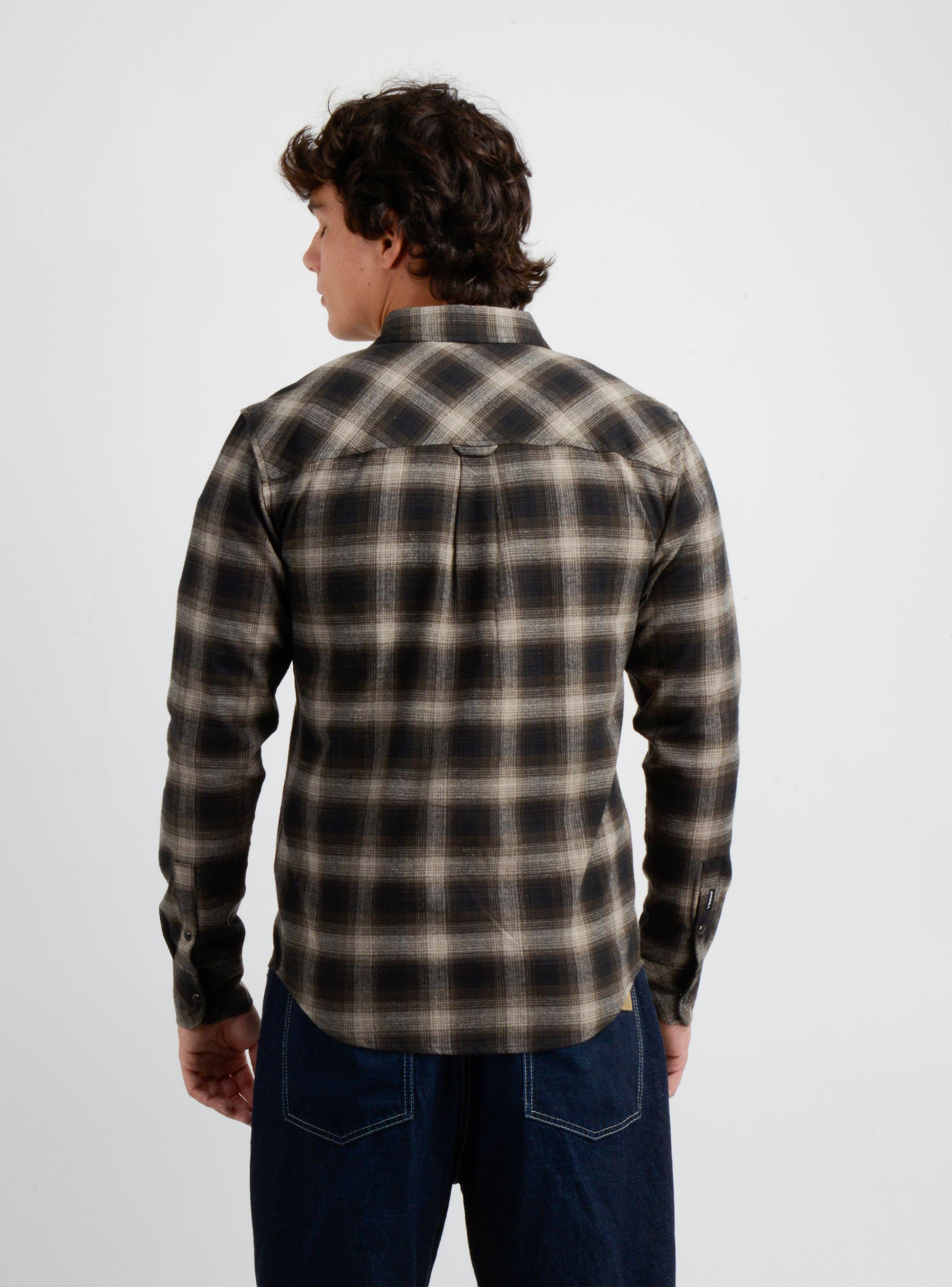 CAMISA MANGA LARGA FLANDERS VERDE OSCURO-1