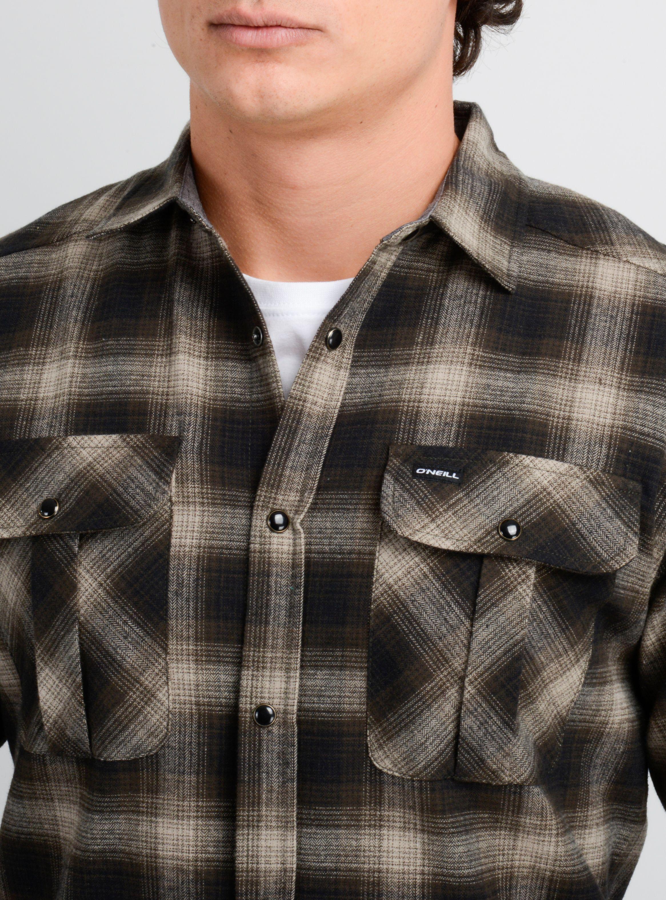 CAMISA MANGA LARGA FLANDERS VERDE OSCURO-4