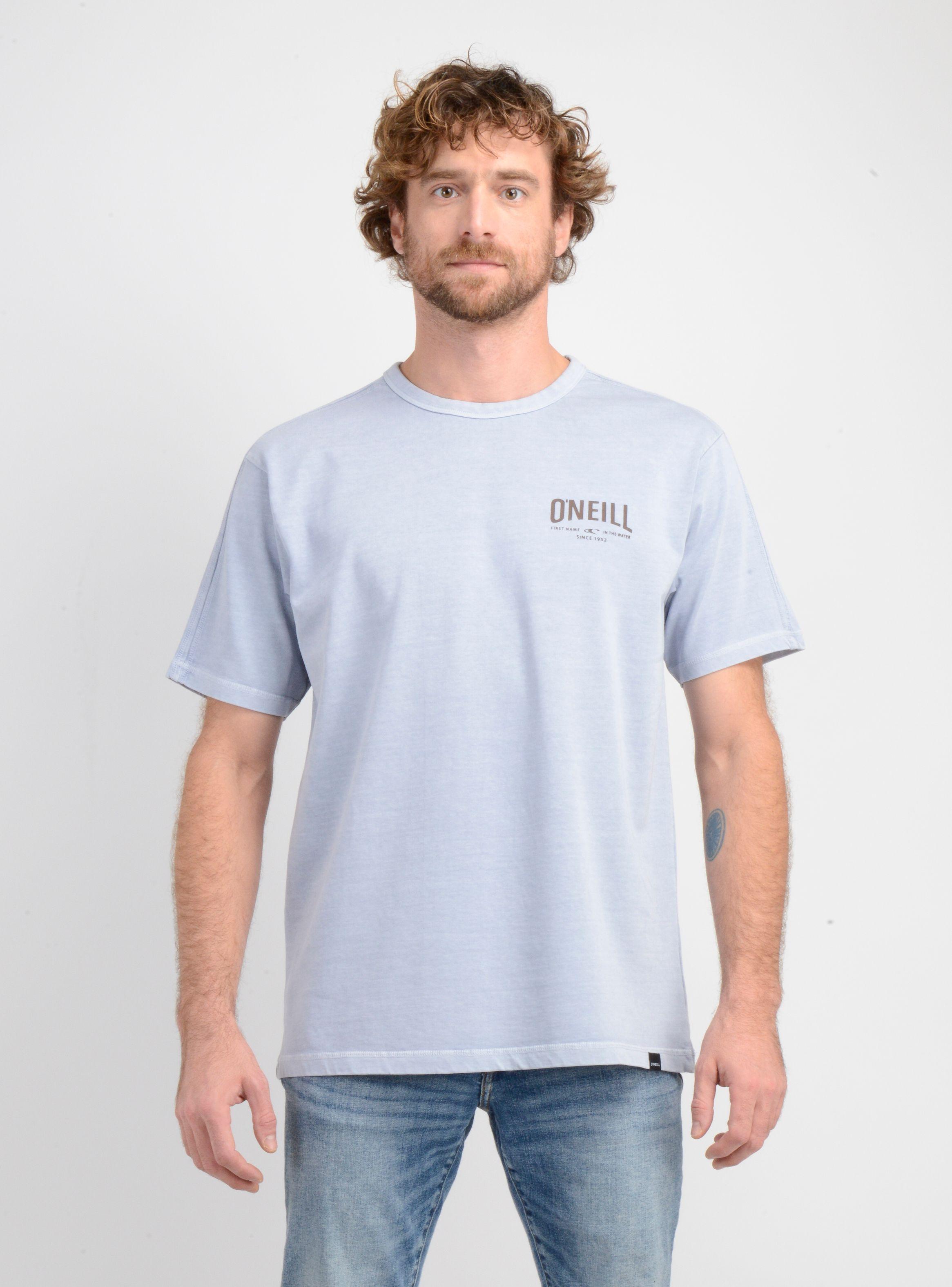POLERA MANGA CORTA FIELDS AZUL CLARO-0