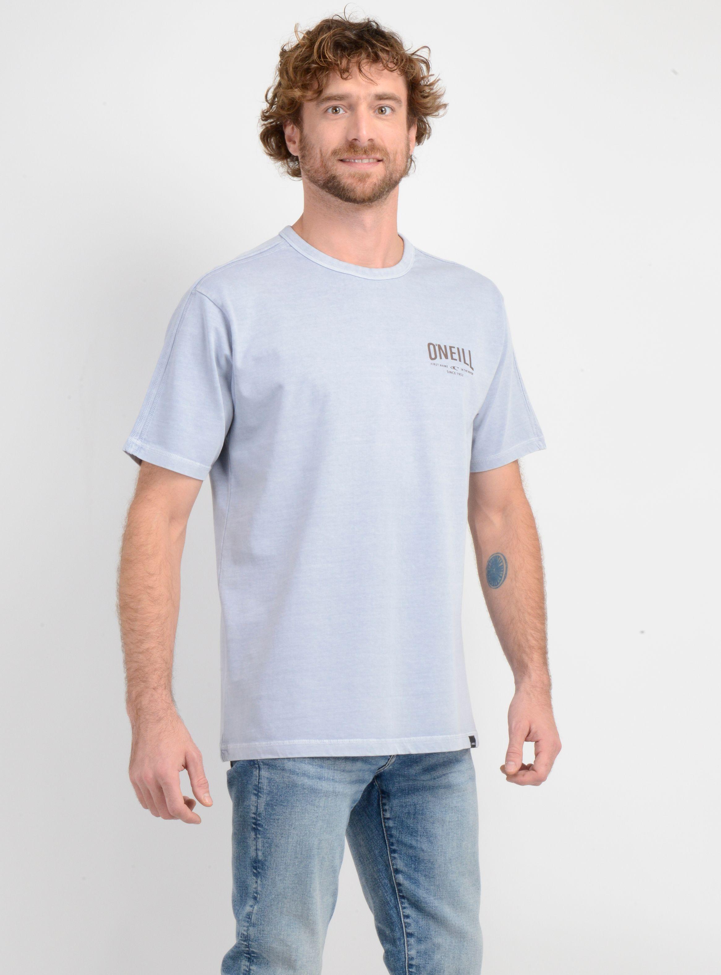 POLERA MANGA CORTA FIELDS AZUL CLARO-3