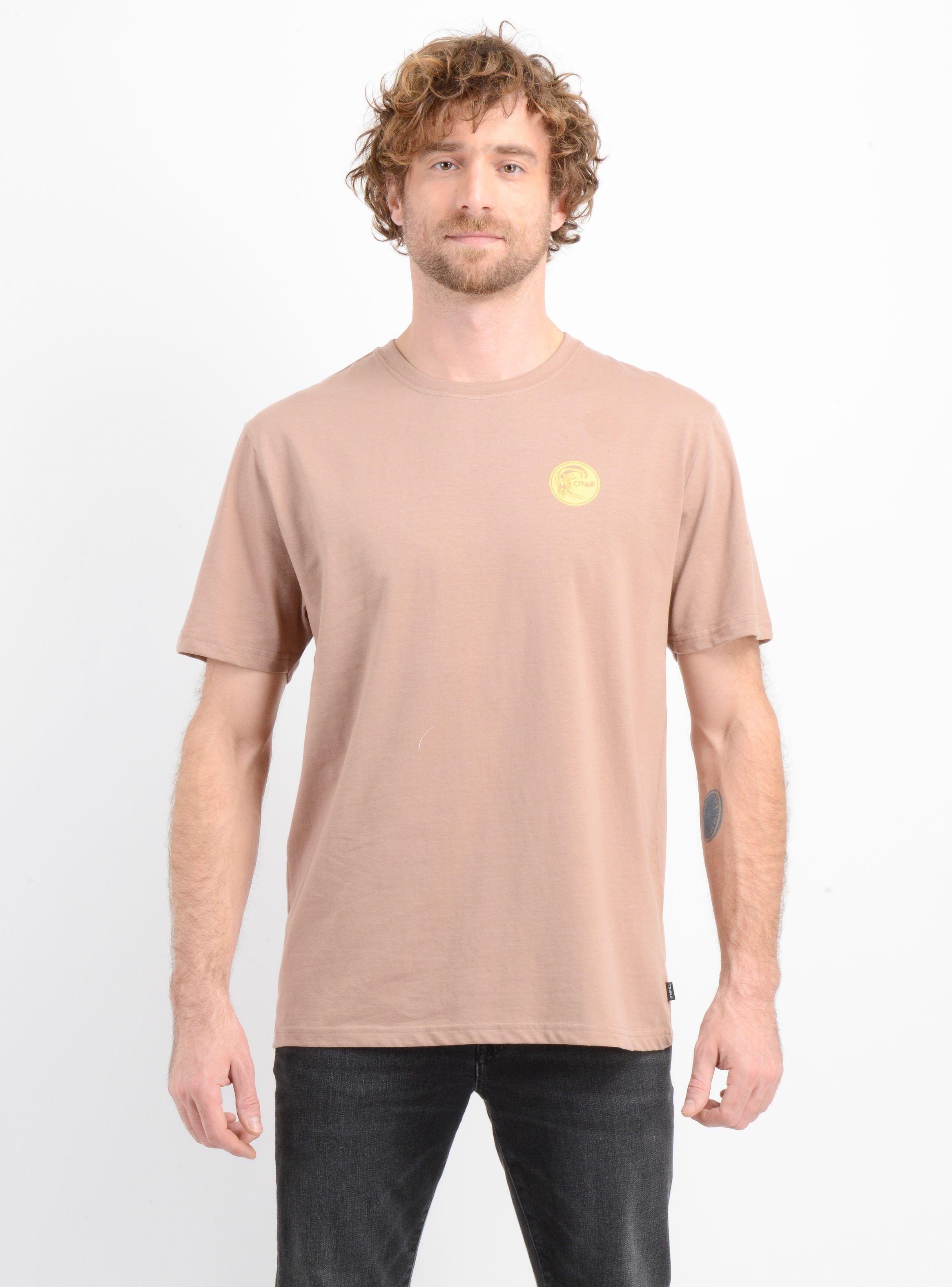 POLERA MANGA CORTA ORIGINALS VINTAGE CAFÉ CLARO-0