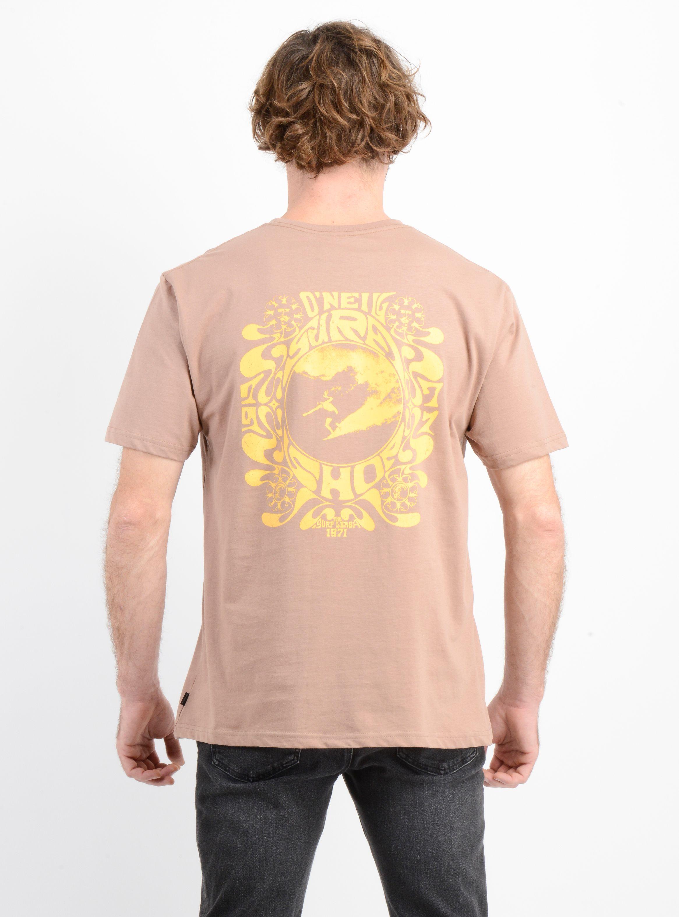 POLERA MANGA CORTA ORIGINALS VINTAGE CAFÉ CLARO-1