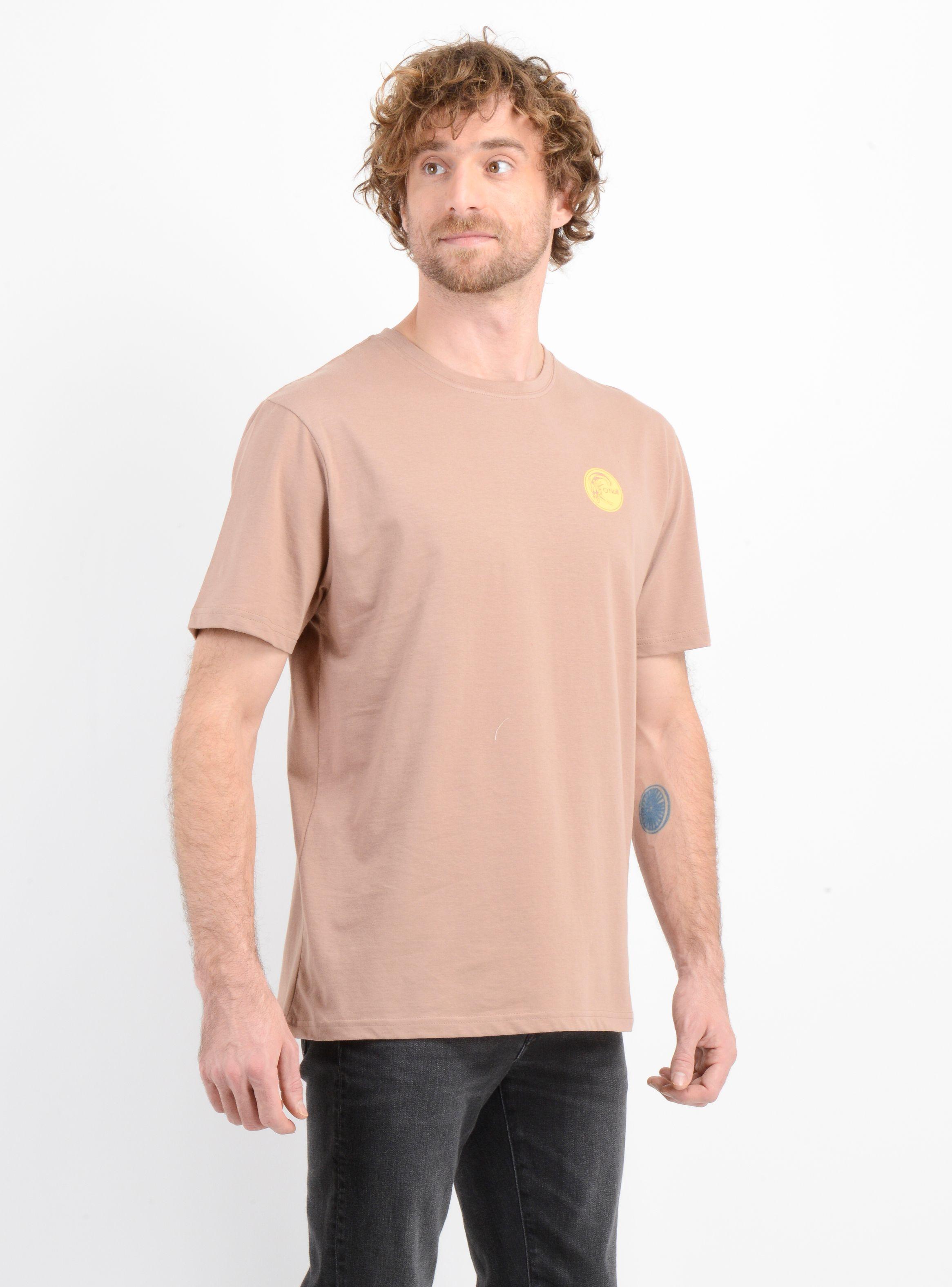 POLERA MANGA CORTA ORIGINALS VINTAGE CAFÉ CLARO-3