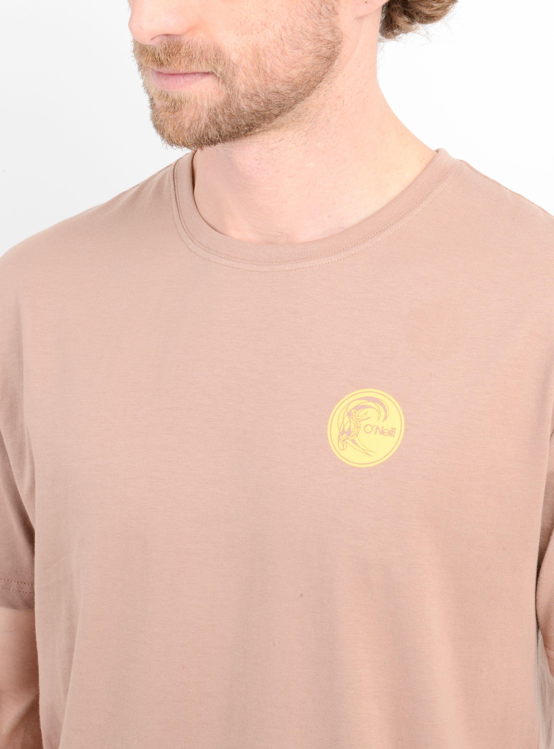 POLERA MANGA CORTA ORIGINALS VINTAGE CAFÉ CLARO-4