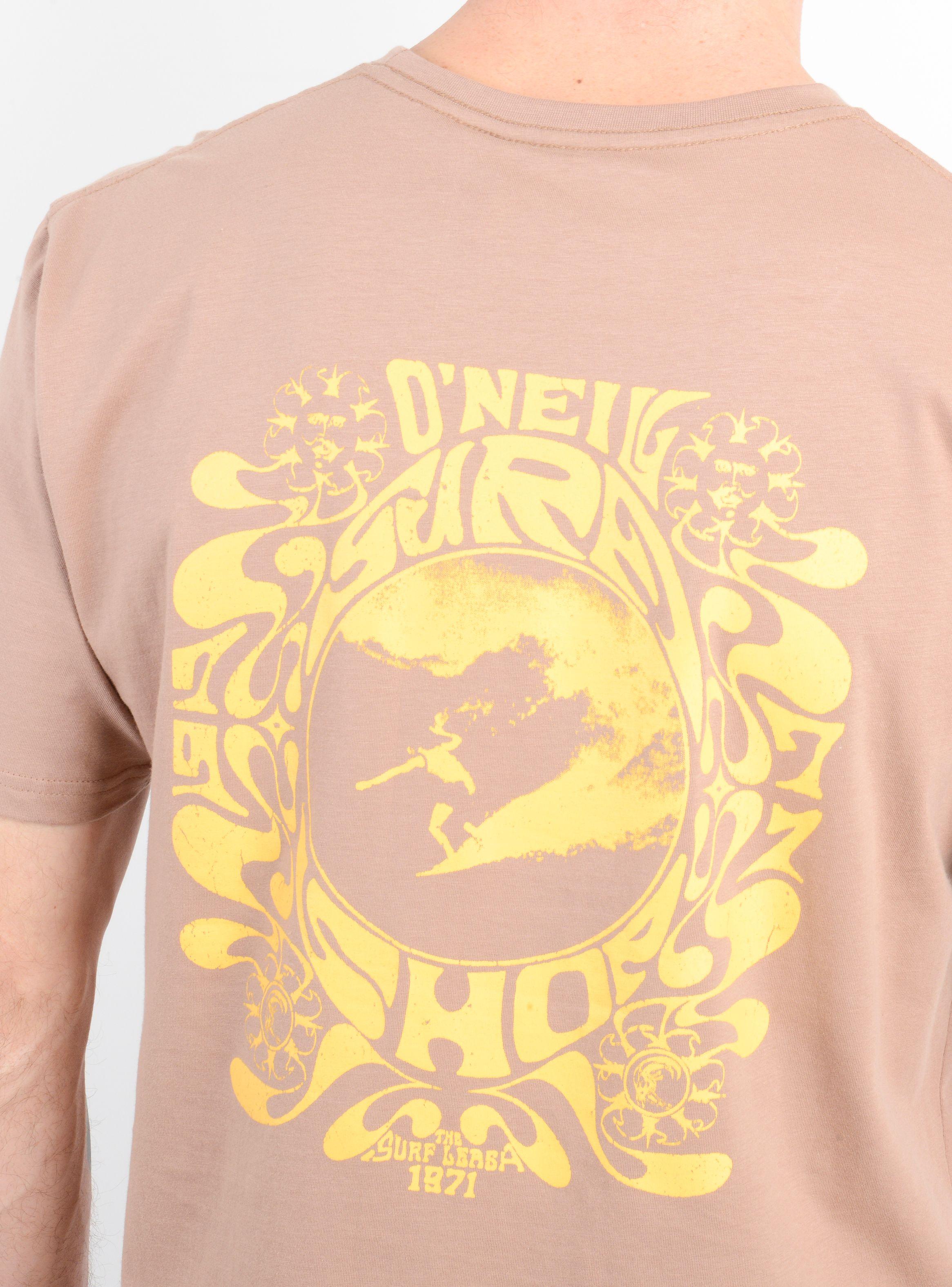 POLERA MANGA CORTA ORIGINALS VINTAGE CAFÉ CLARO-5