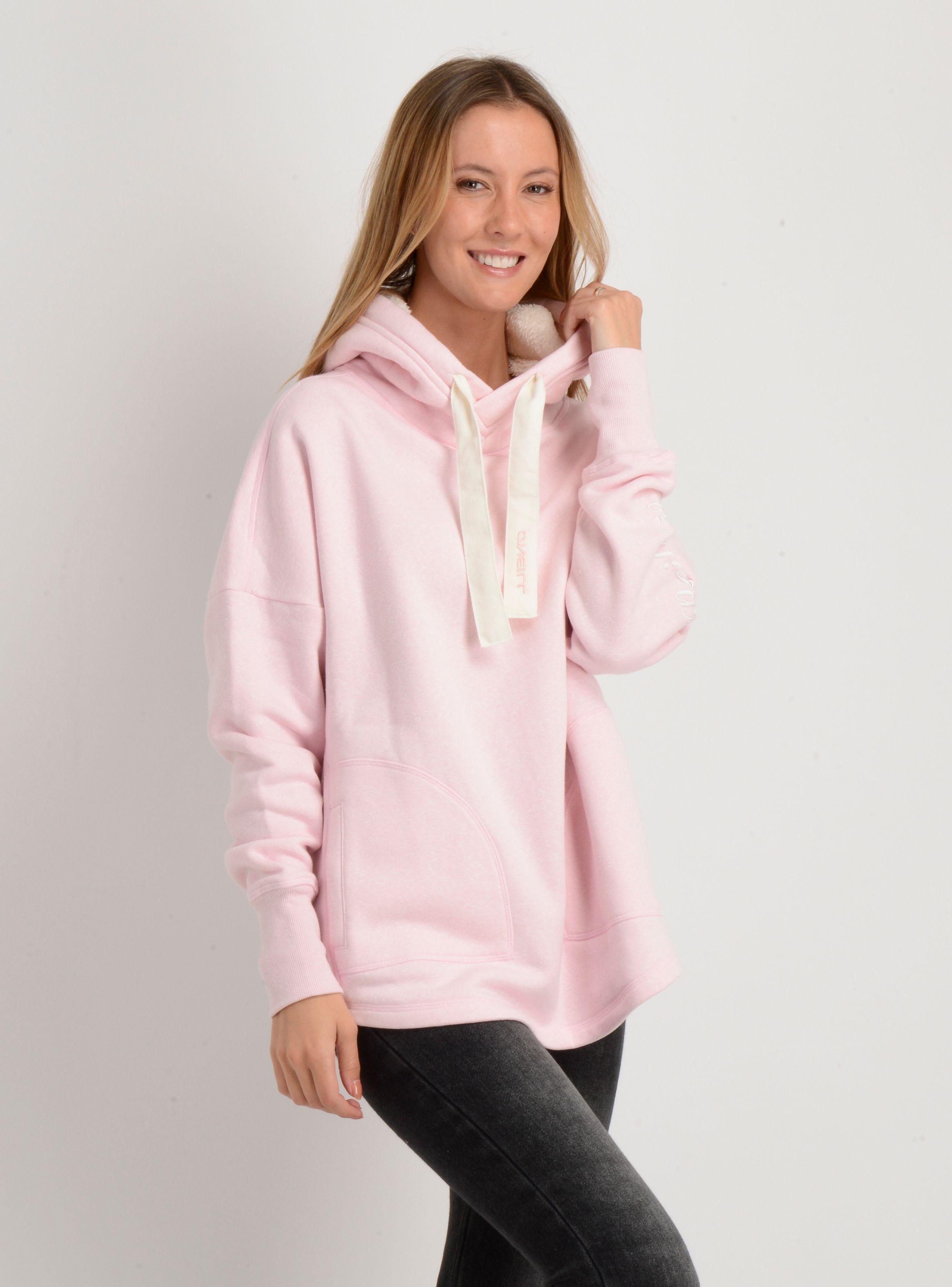 POLERON HOODIE HAMPTON ROSADO-3