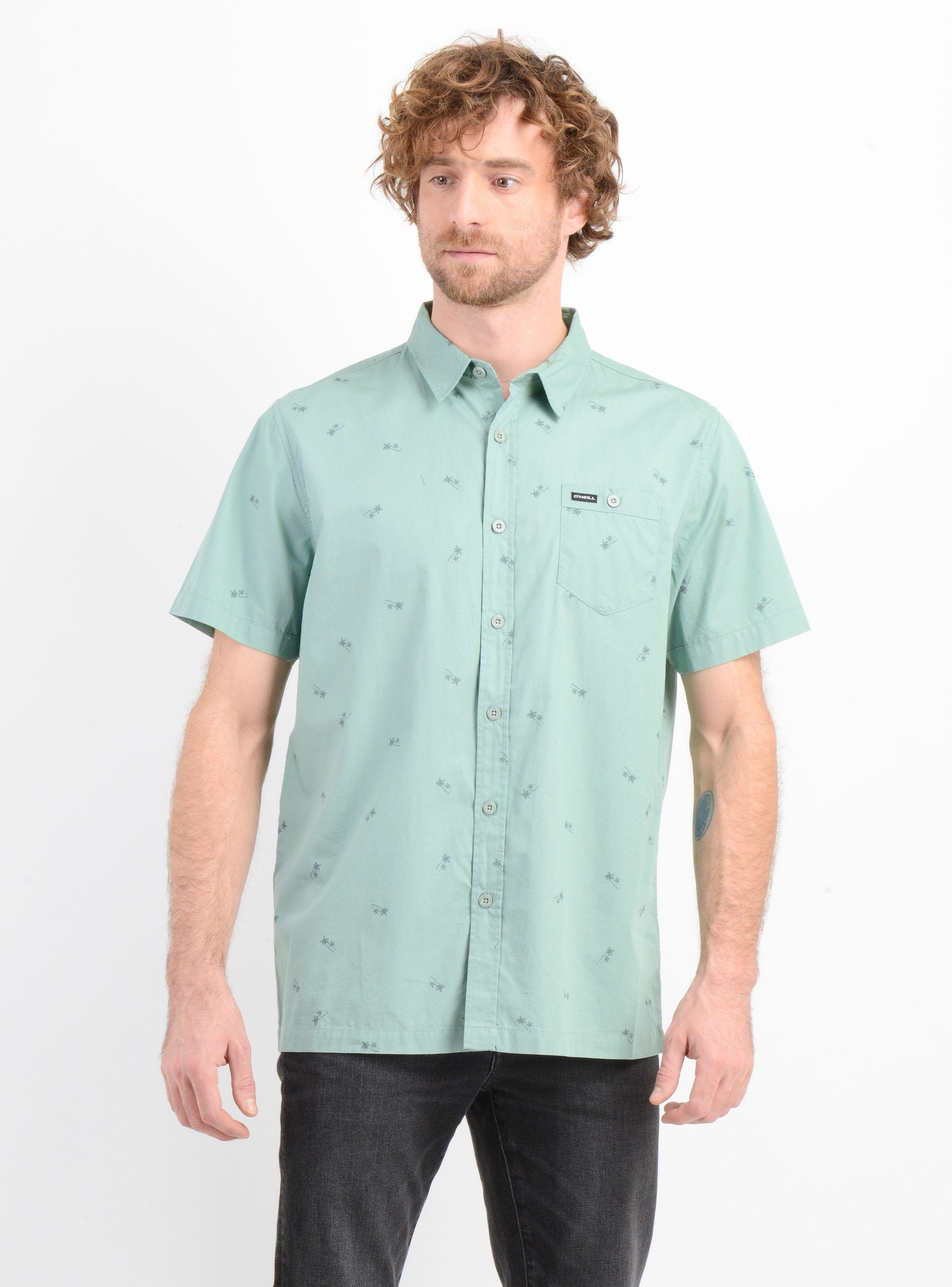 CAMISA MANGA CORTA BLUSTER VERDE CLARO-3