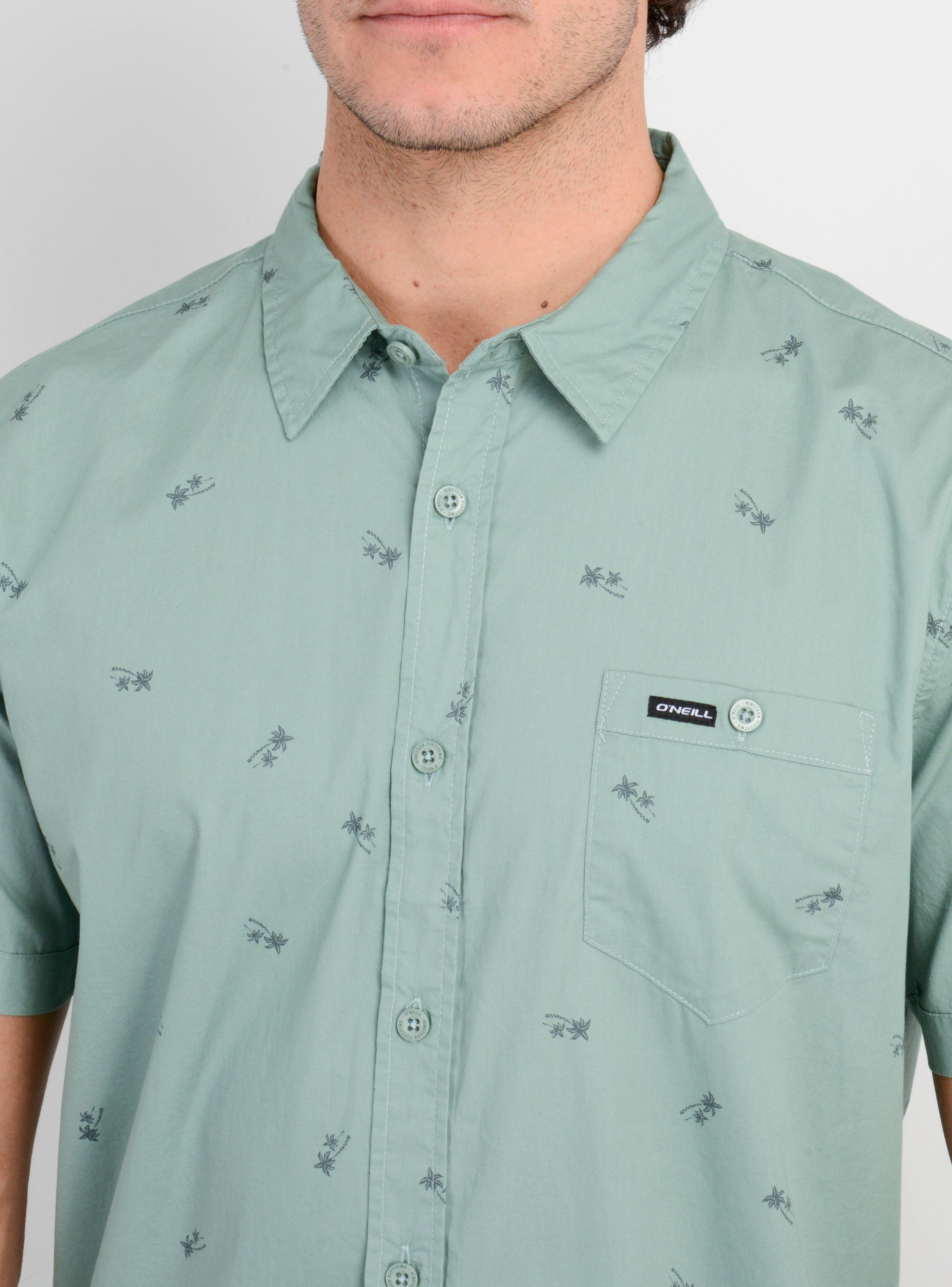 CAMISA MANGA CORTA BLUSTER VERDE CLARO-9