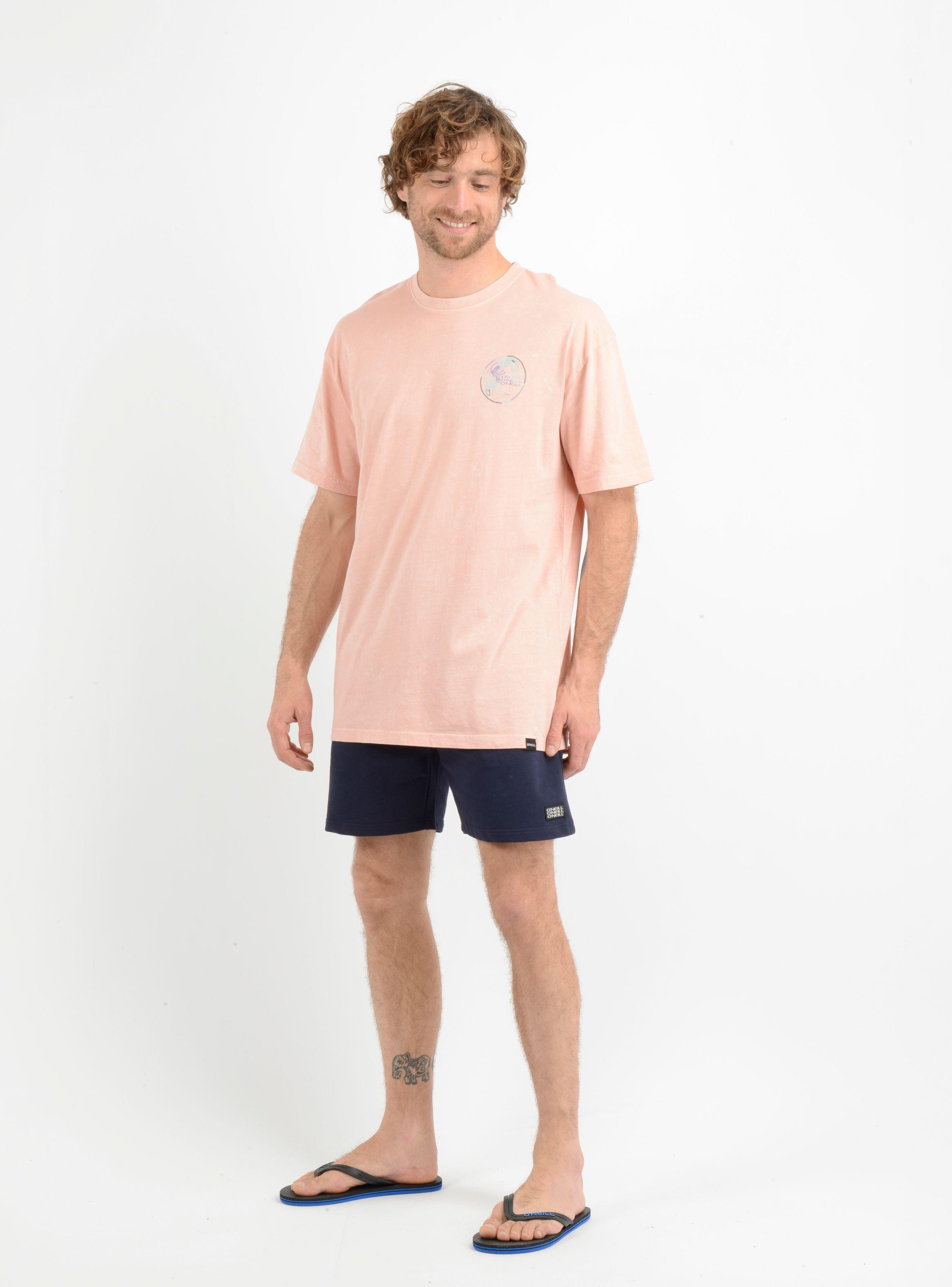 POLERA MANGA CORTA CORE ROSADO-2