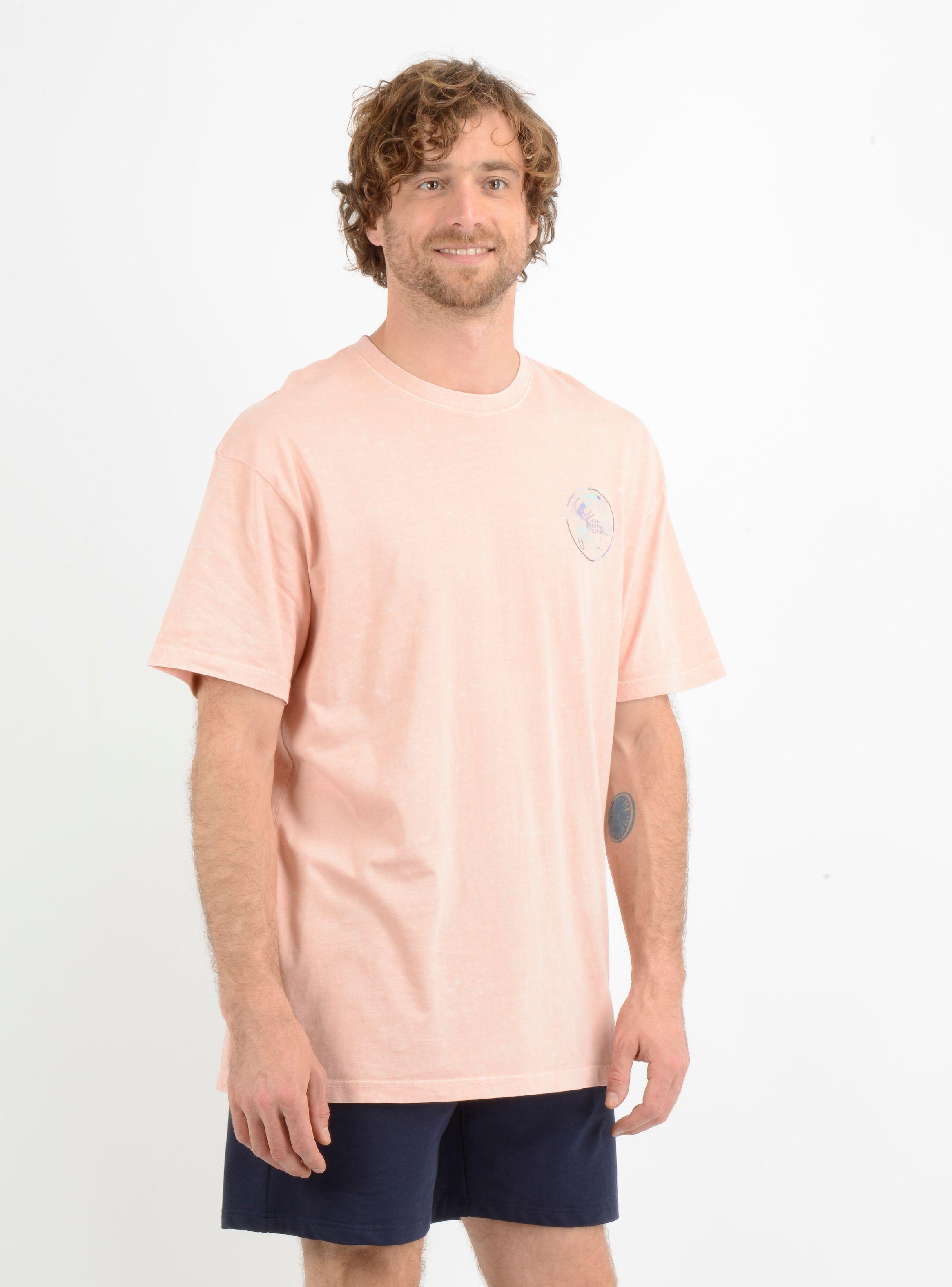 POLERA MANGA CORTA CORE ROSADO-3