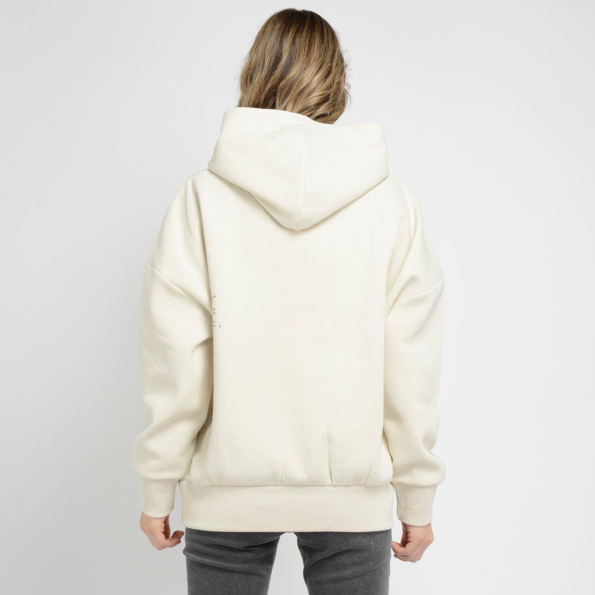 POLERON HODDIE -  I23MU072003 BEIGE-2