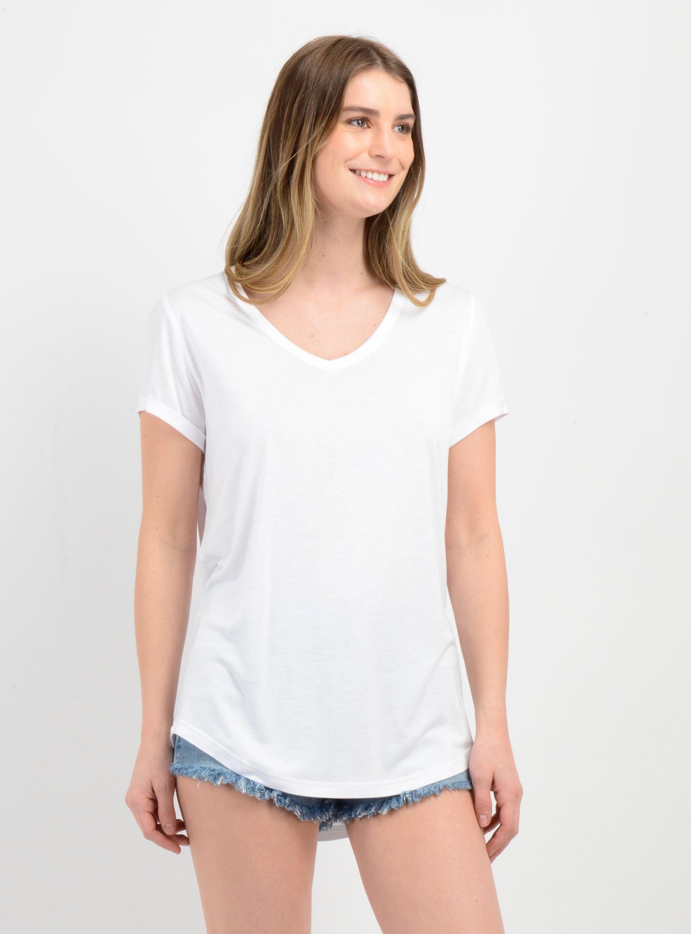 POLERA MANGA CORTA ESSENTIAL BLANCO-3