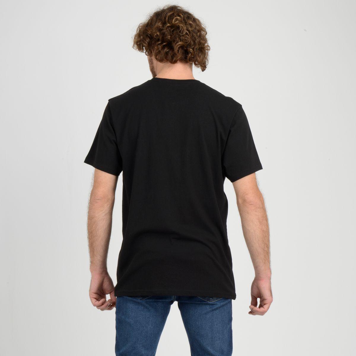 POLERA MANGA CORTA LEASH  NEGRO-2