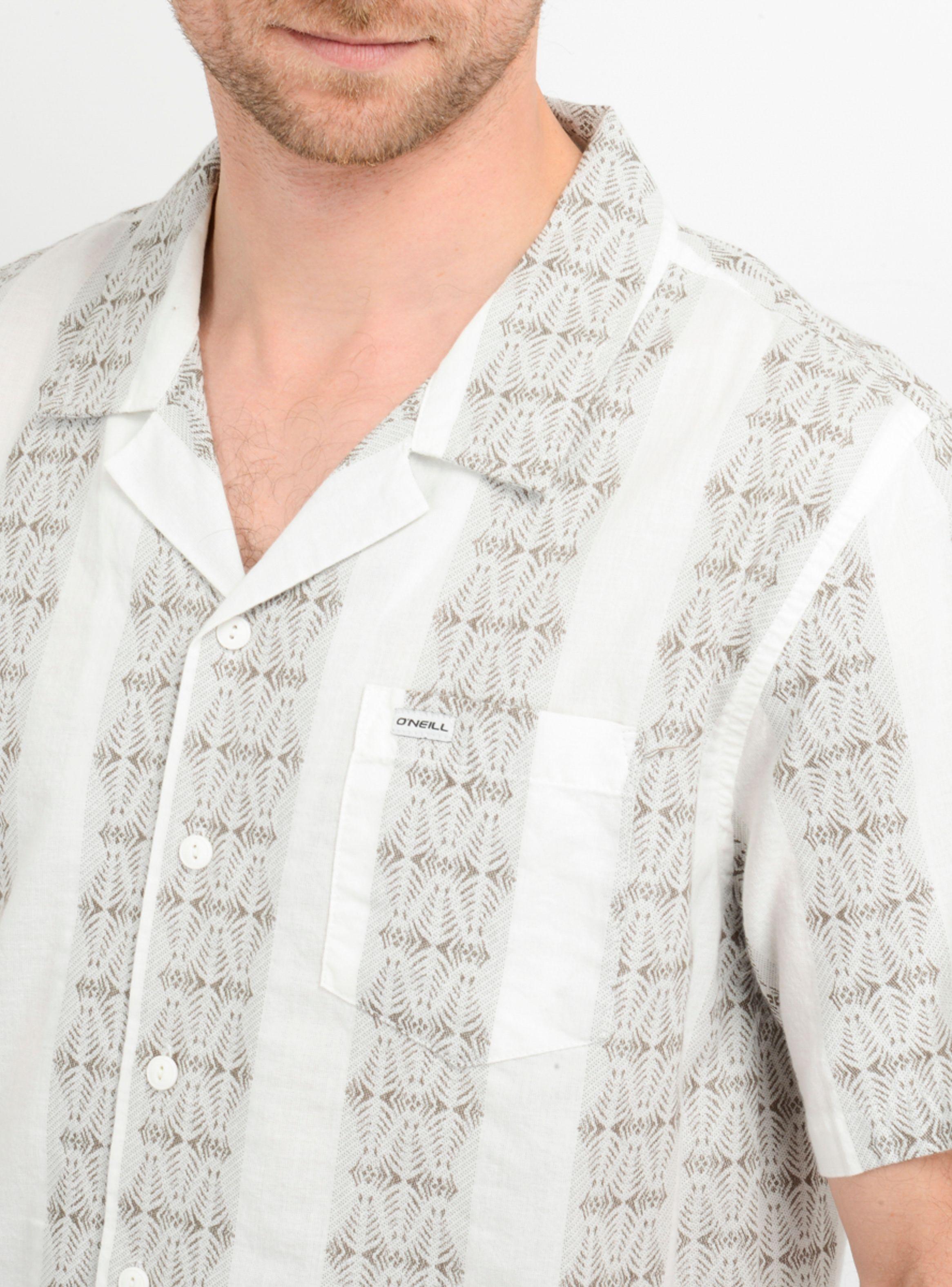 CAMISA MANGA CORTA IRIE  BEIGE-4