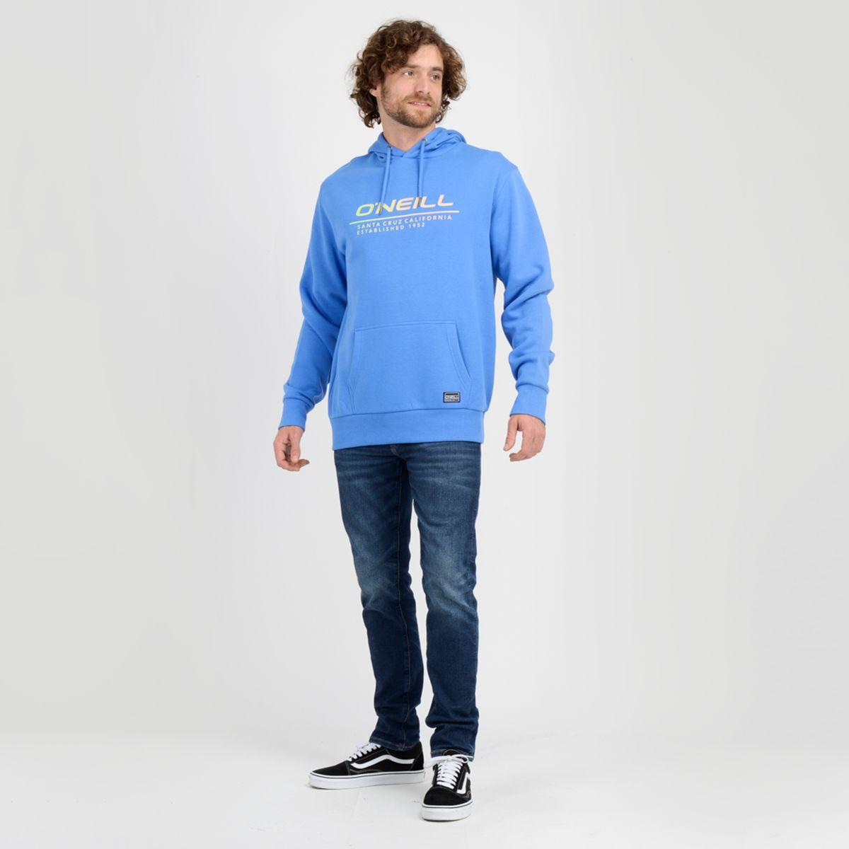 POLERON HODDIE BLUE  AZUL-3