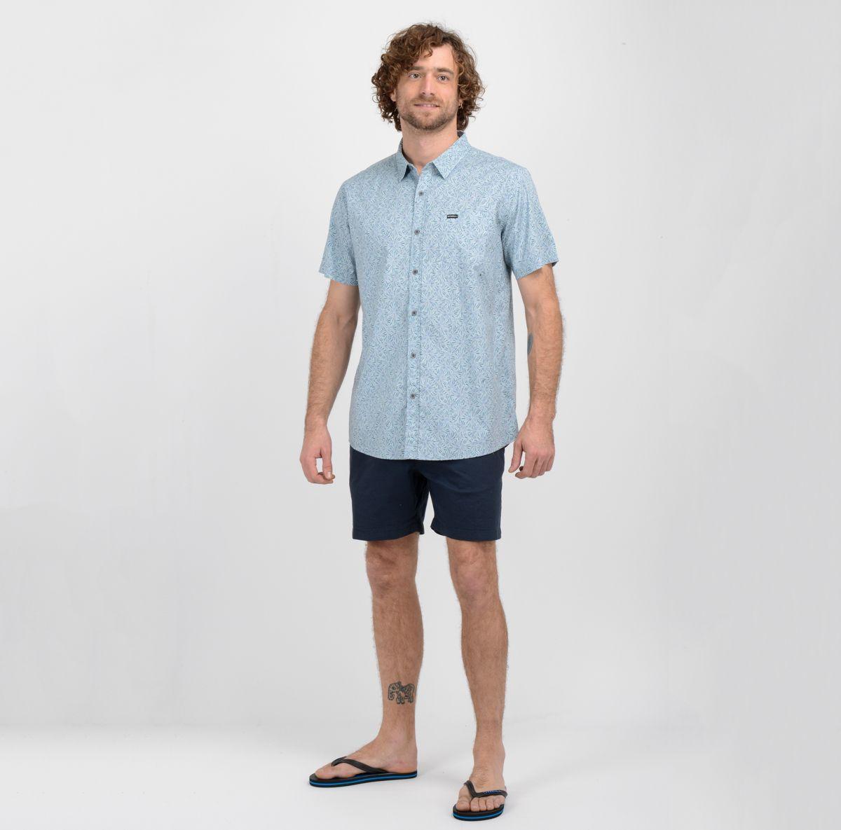 CAMISA MANGA CORTA KRABI  GRIS-3