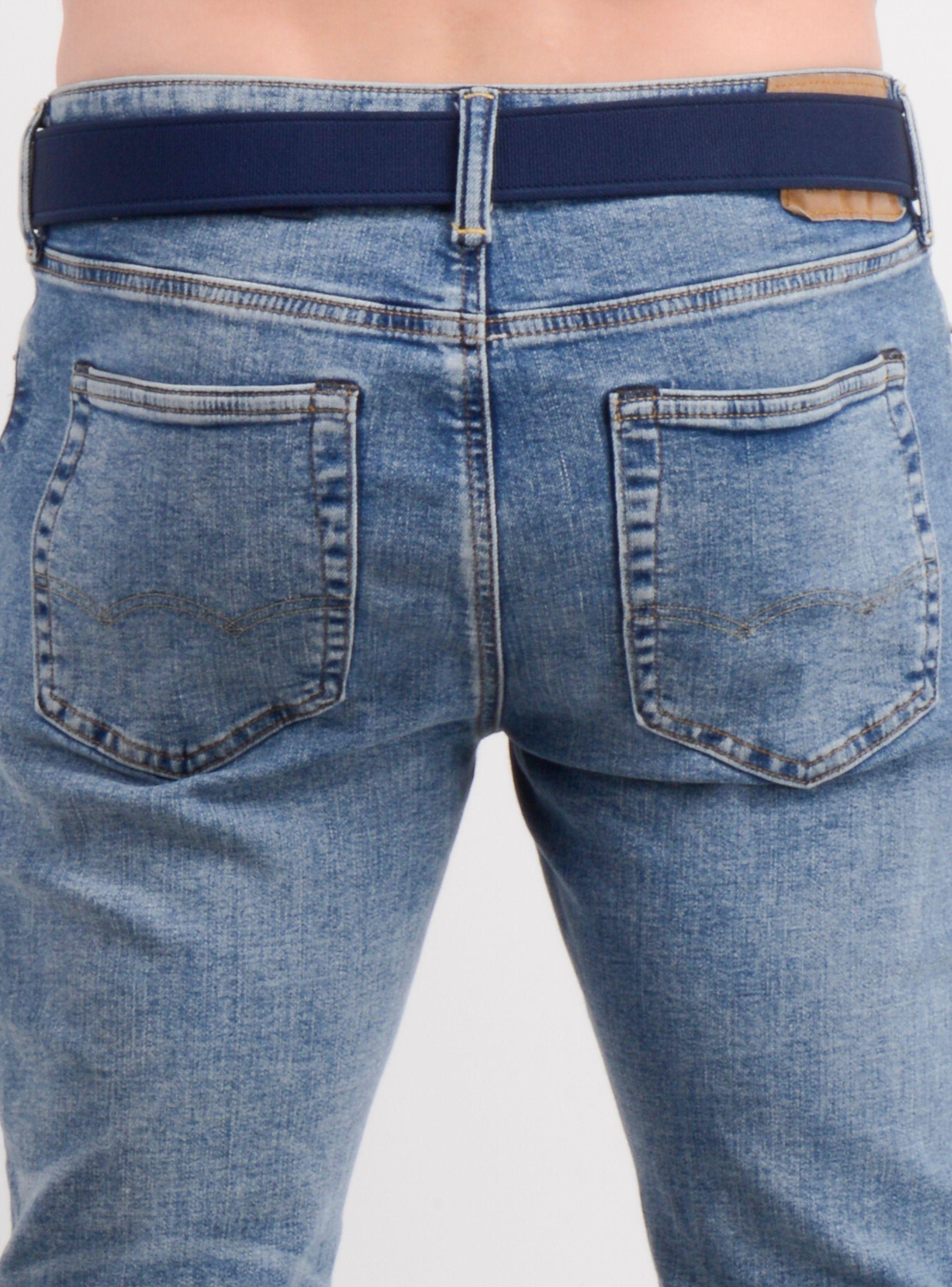 CINTURON ELASTICADO ATLAS AZUL-3