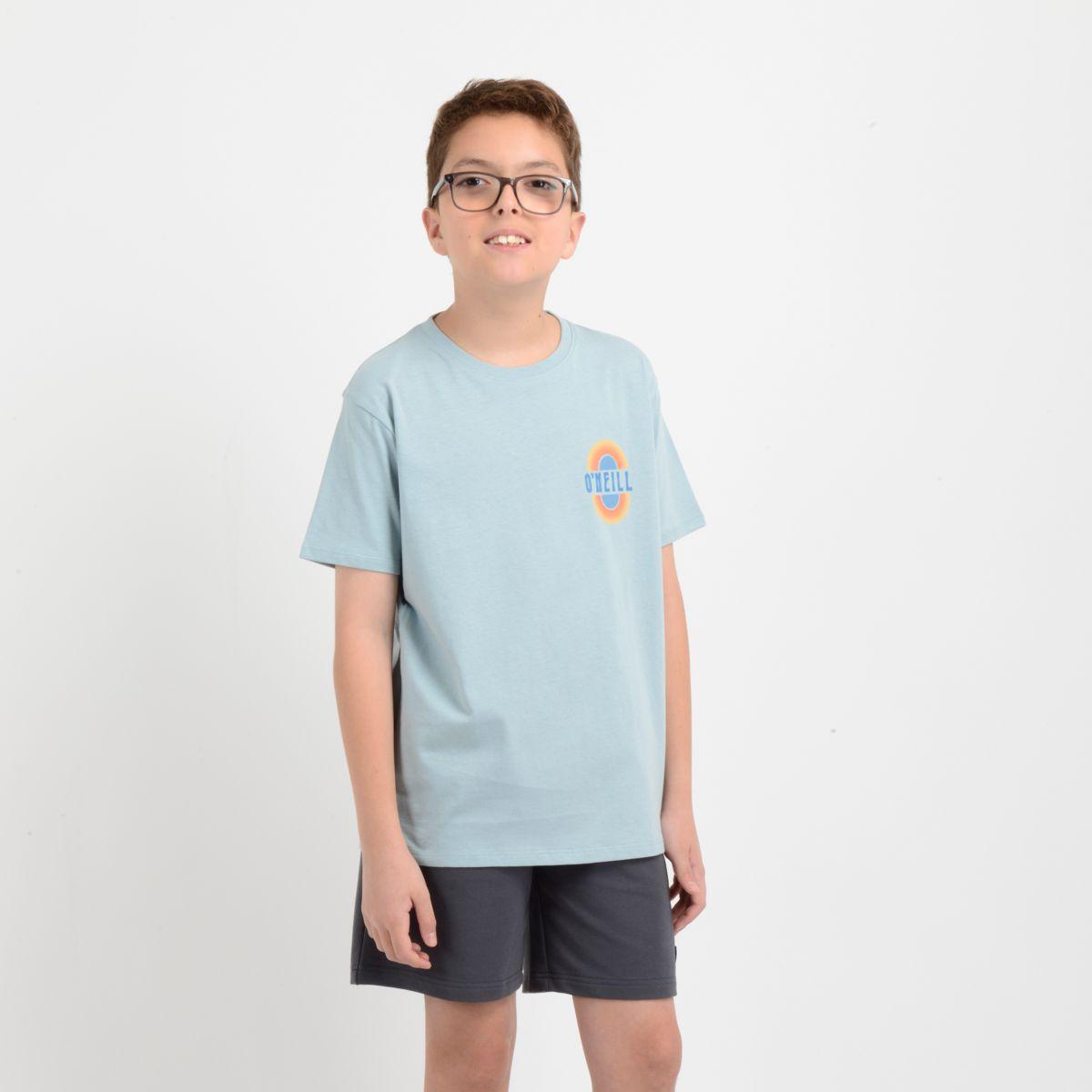 POLERA MANGA CORTA SUNNY DAY AZUL CLARO / PASTEL-5