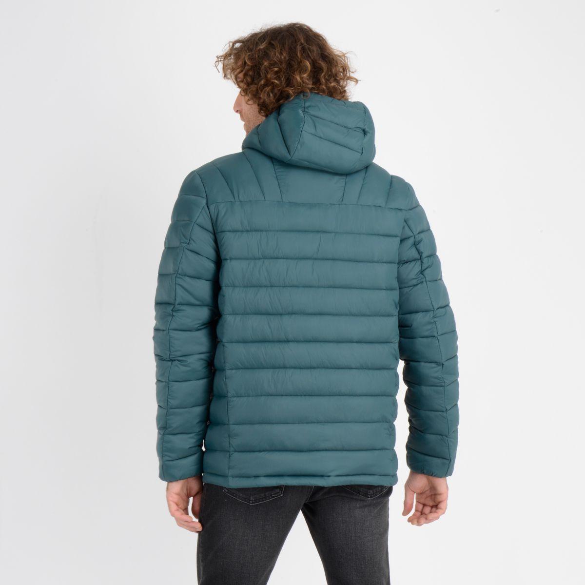 PARKA ESSENTIAL HOOD VERDE OSCURO-1
