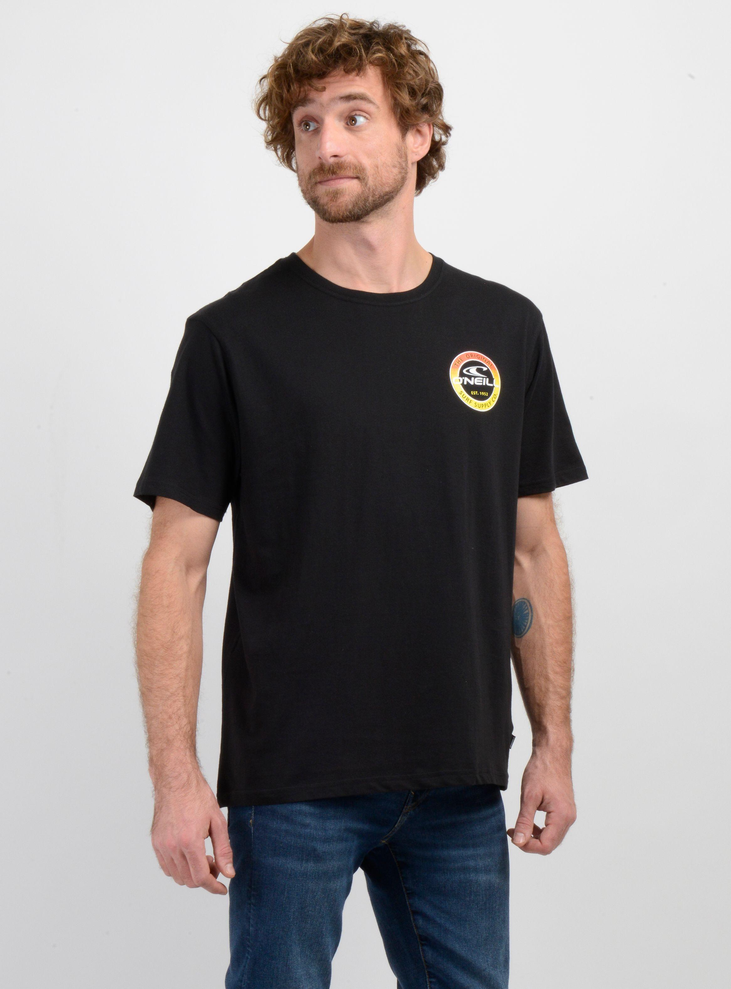 POLERA MANGA CORTA COIN FLIP NEGRO-3