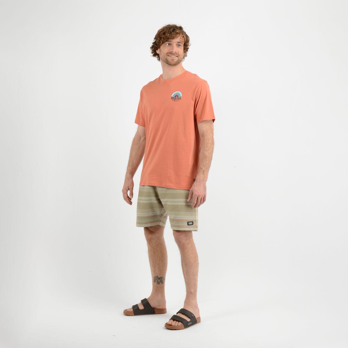 BERMUDA BAVARO  STRIPE SHORT  BEIGE-9