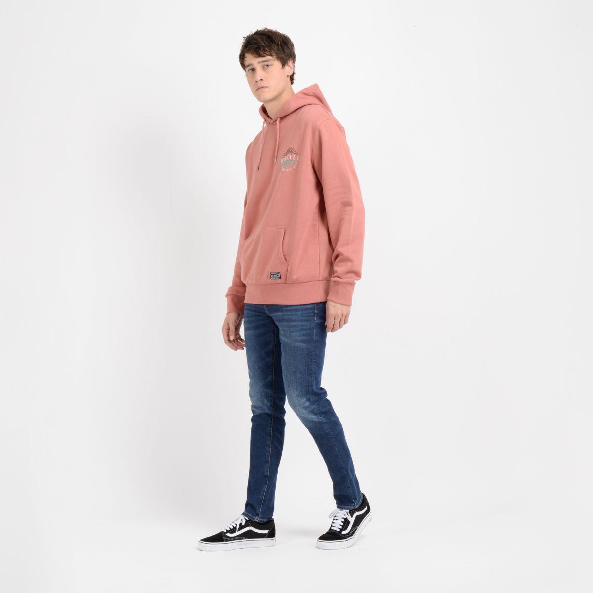 POLERON HODDIE NARANJO OSCURO SOUND & FURY HOODIE-3