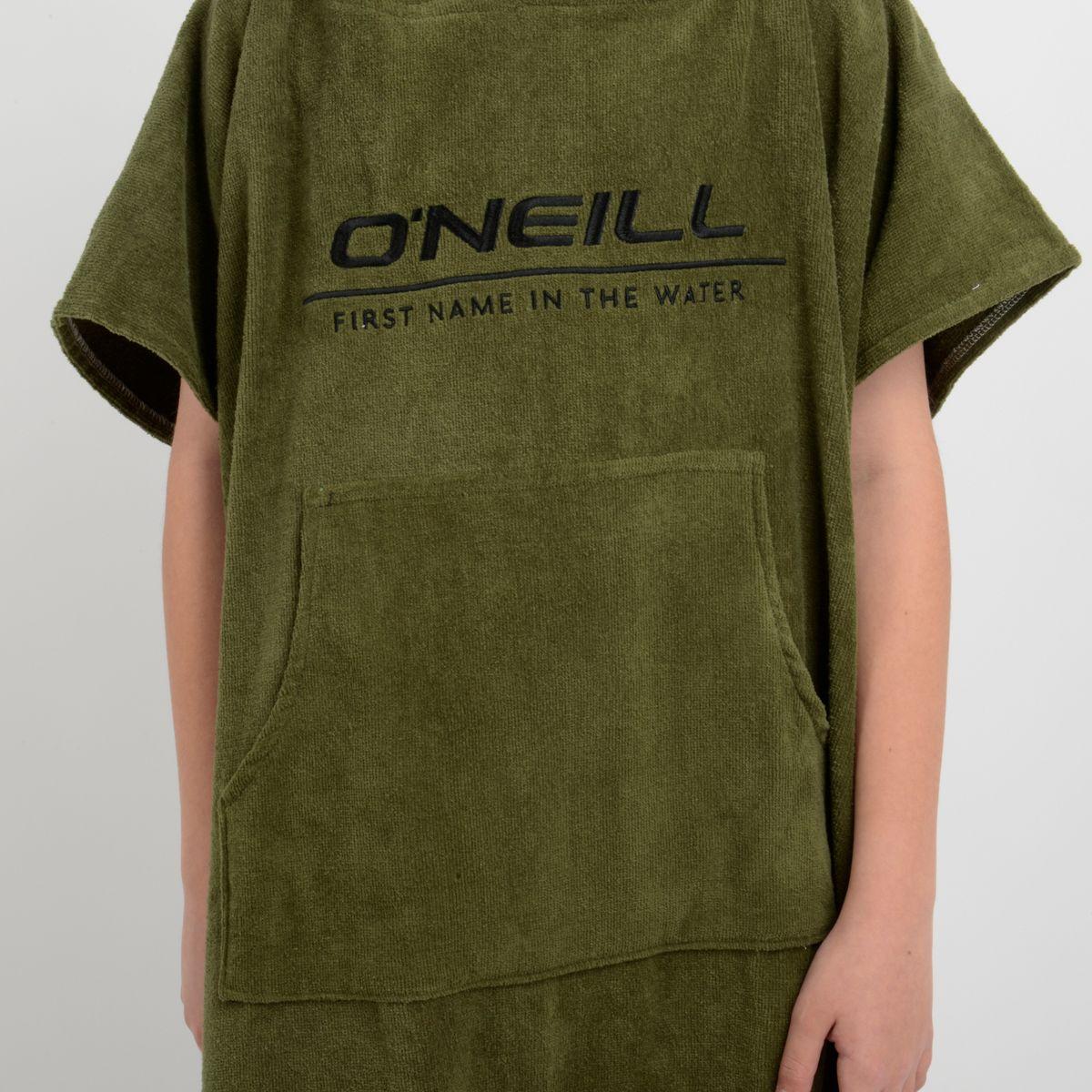 PONCHO TOALLA CALI BOY VERDE OSCURO-4