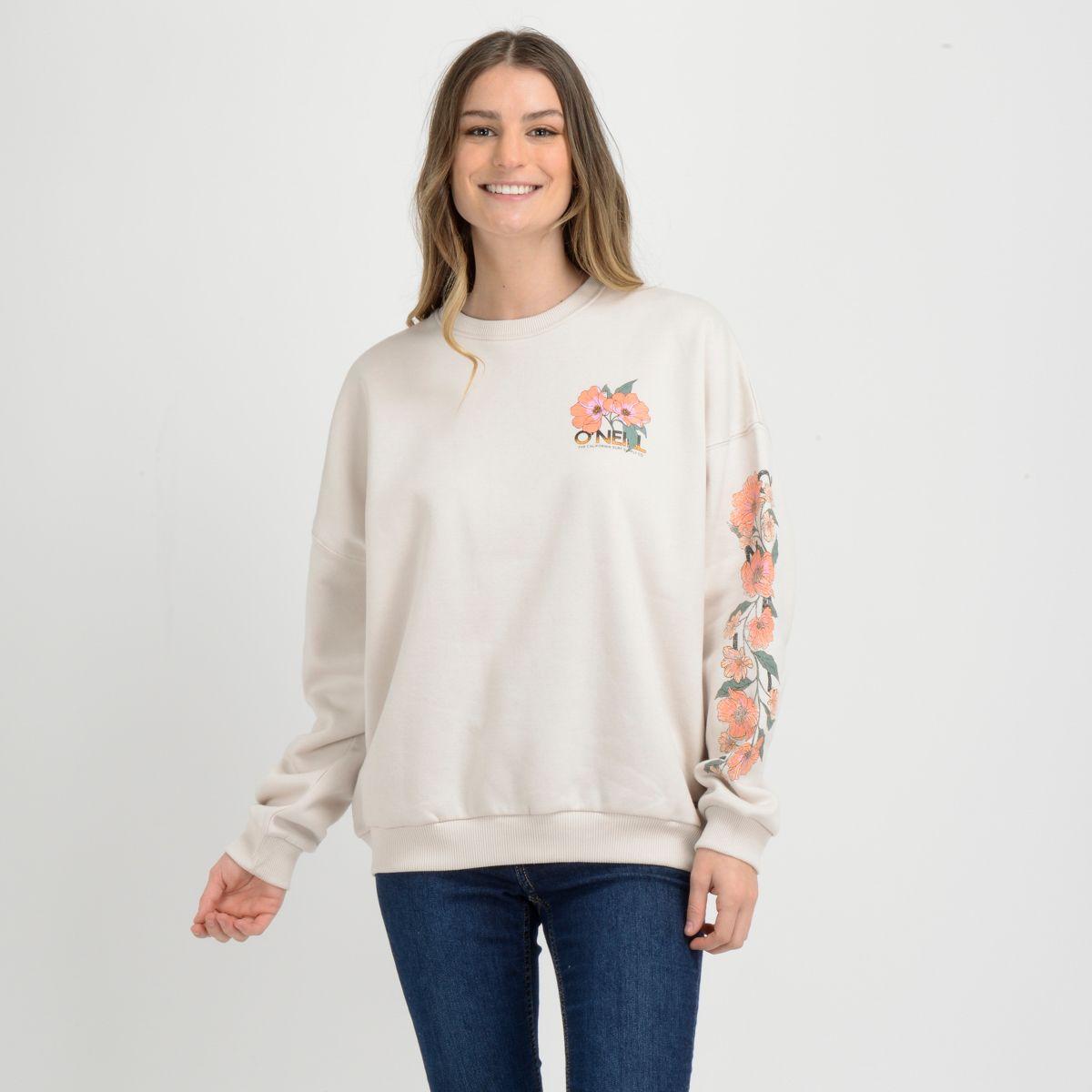 POLERON CUELLO REDONDO TEAM  BEIGE CLARO-0
