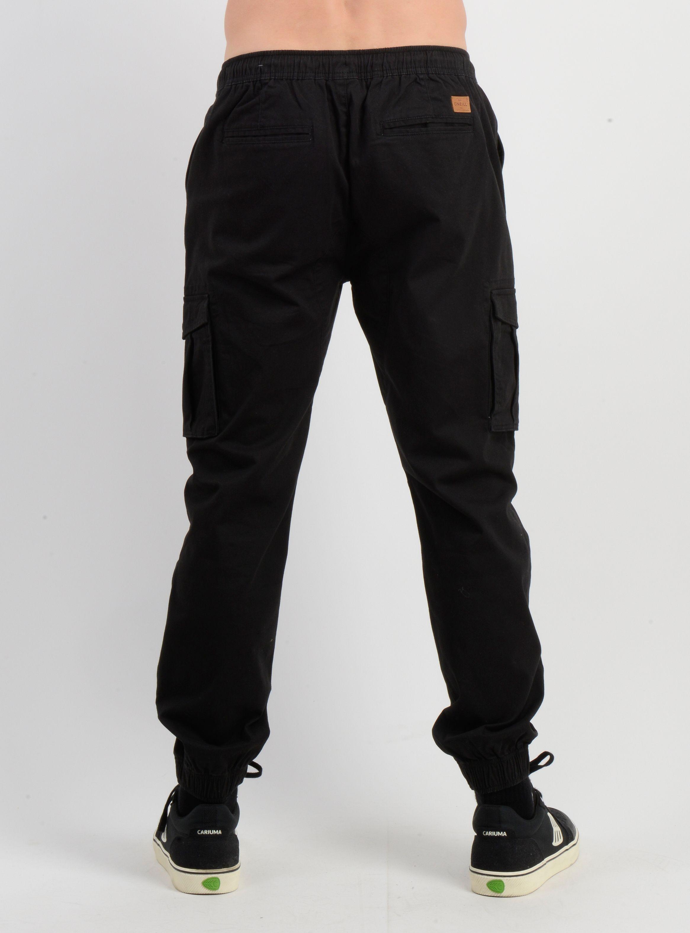PANTALON DRIFT CARGO NEGRO-1