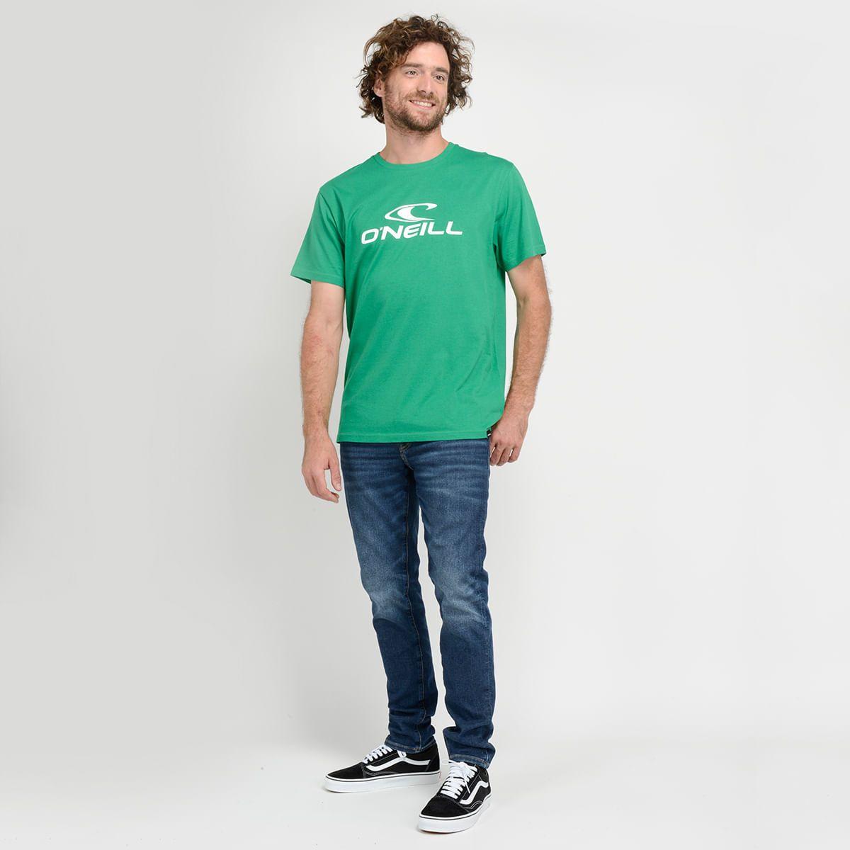 POLERA MANGA CORTA - I23HO065012 VERDE-3