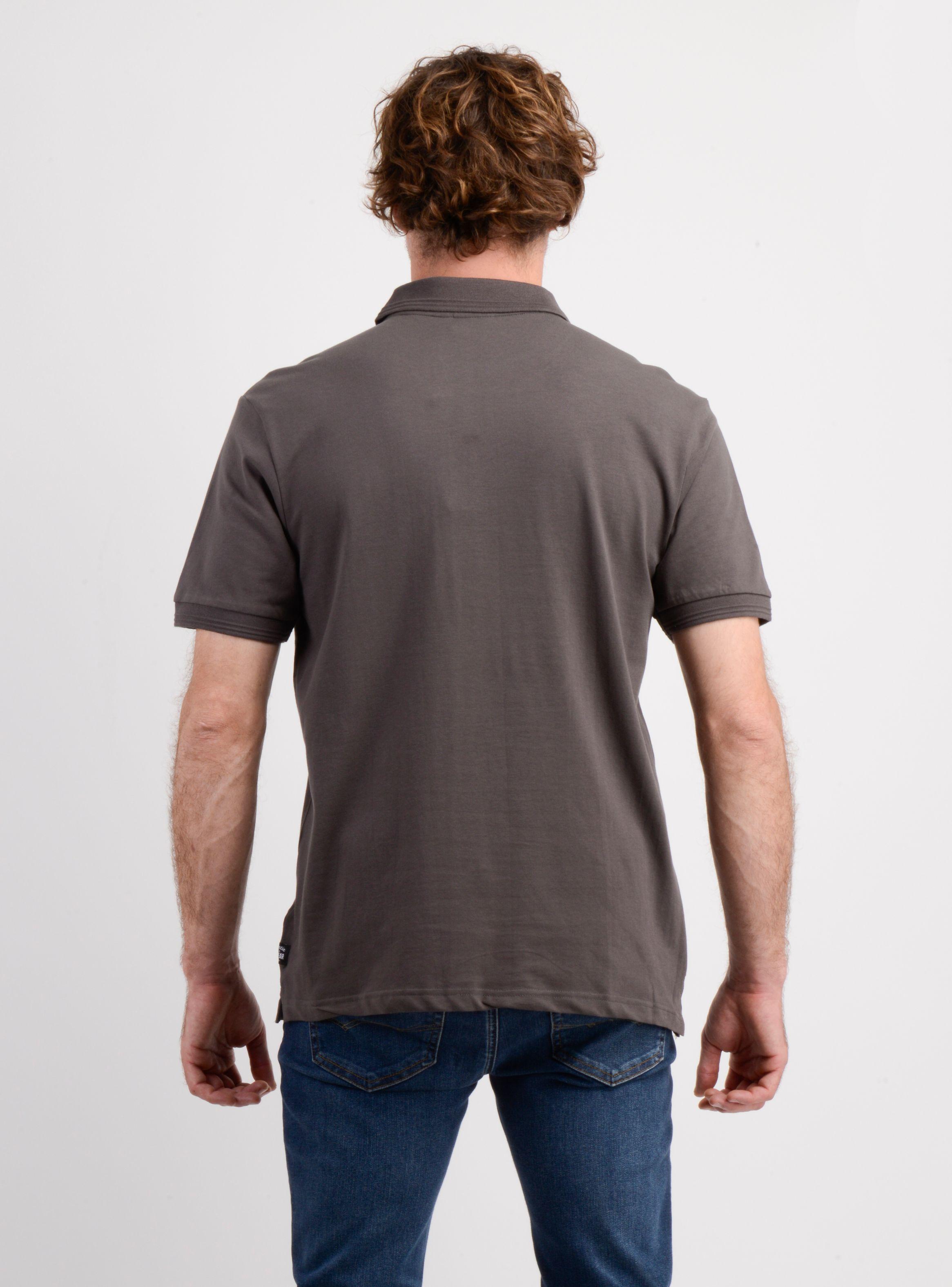 POLERA MANGA CORTA DIVER II GRIS OSCURO-1