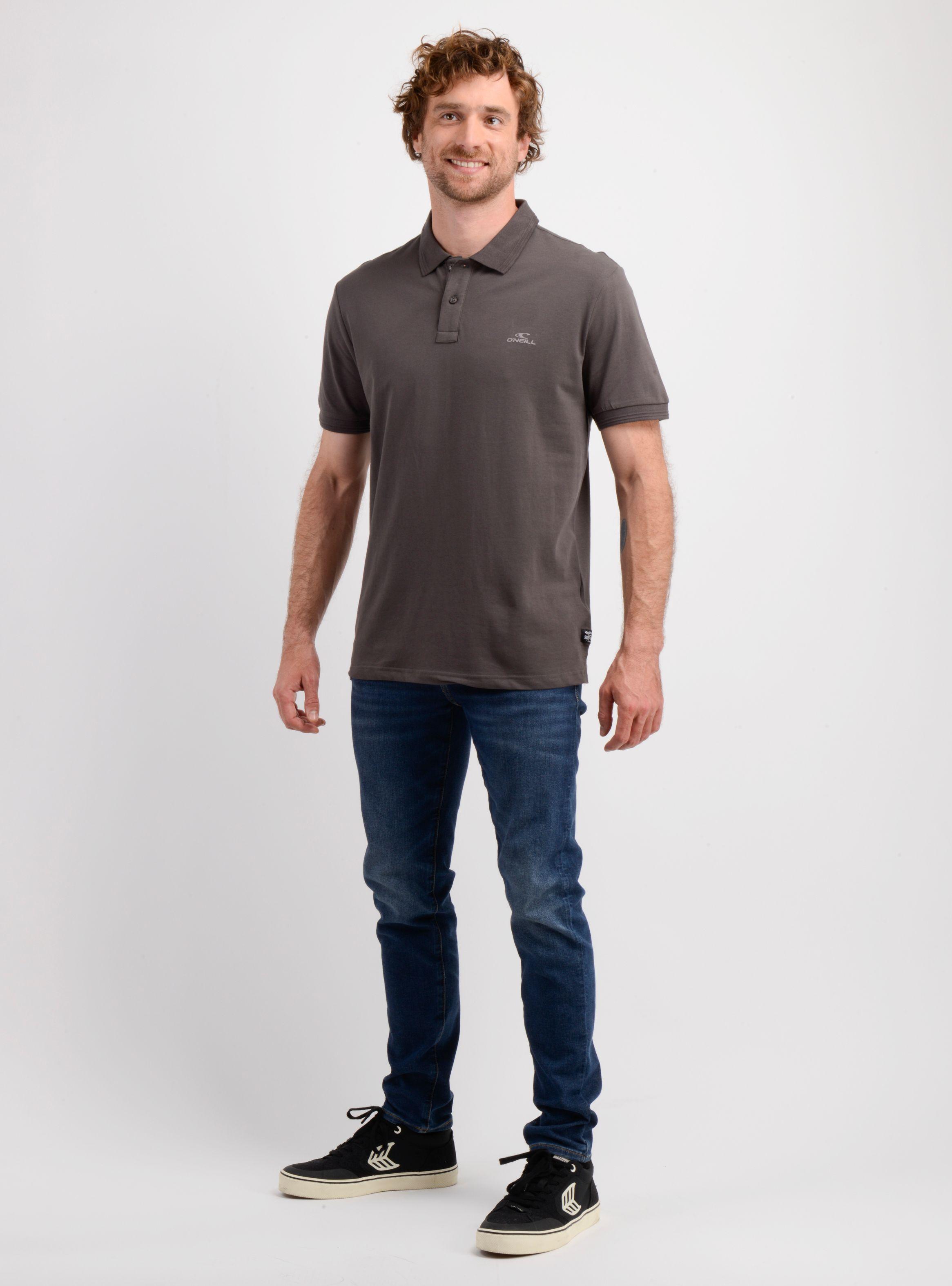 POLERA MANGA CORTA DIVER II GRIS OSCURO-2