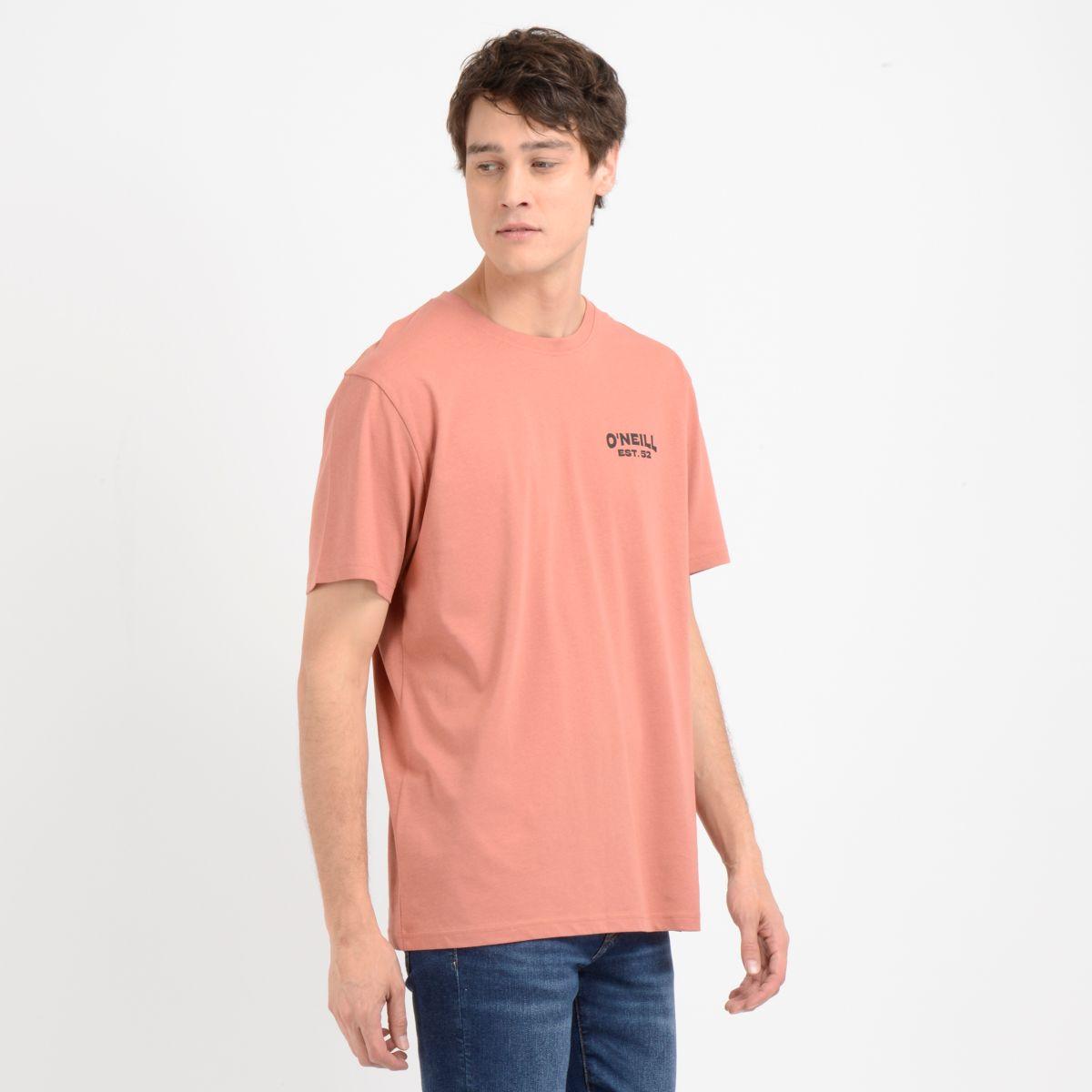 POLERA MANGA CORTA BLENDER NARANJO OSCURO-2