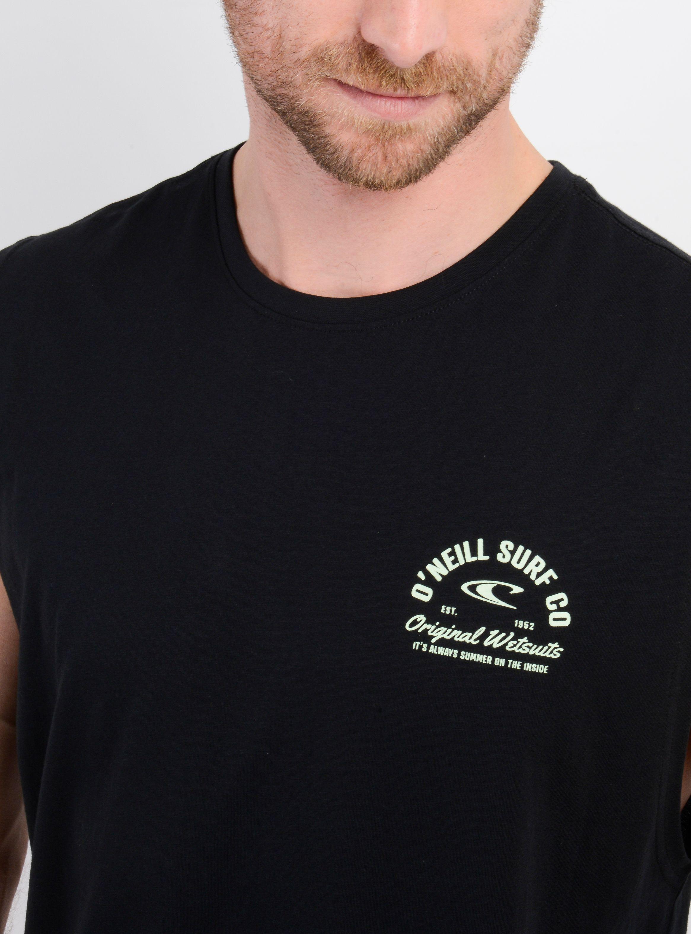 POLERA SIN MANGAS SURF CO TANK NEGRO-4