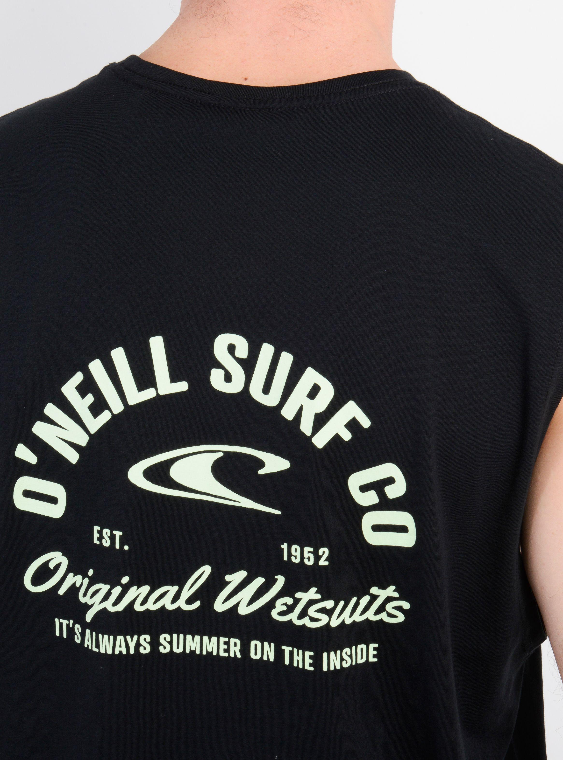 POLERA SIN MANGAS SURF CO TANK NEGRO-5