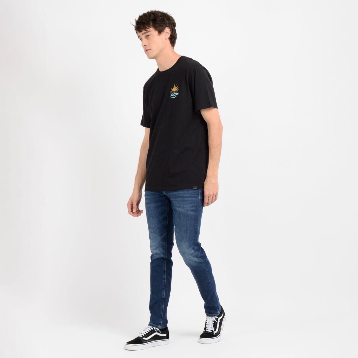 POLERA MANGA CORTA FIFTY TWO NEGRO-3