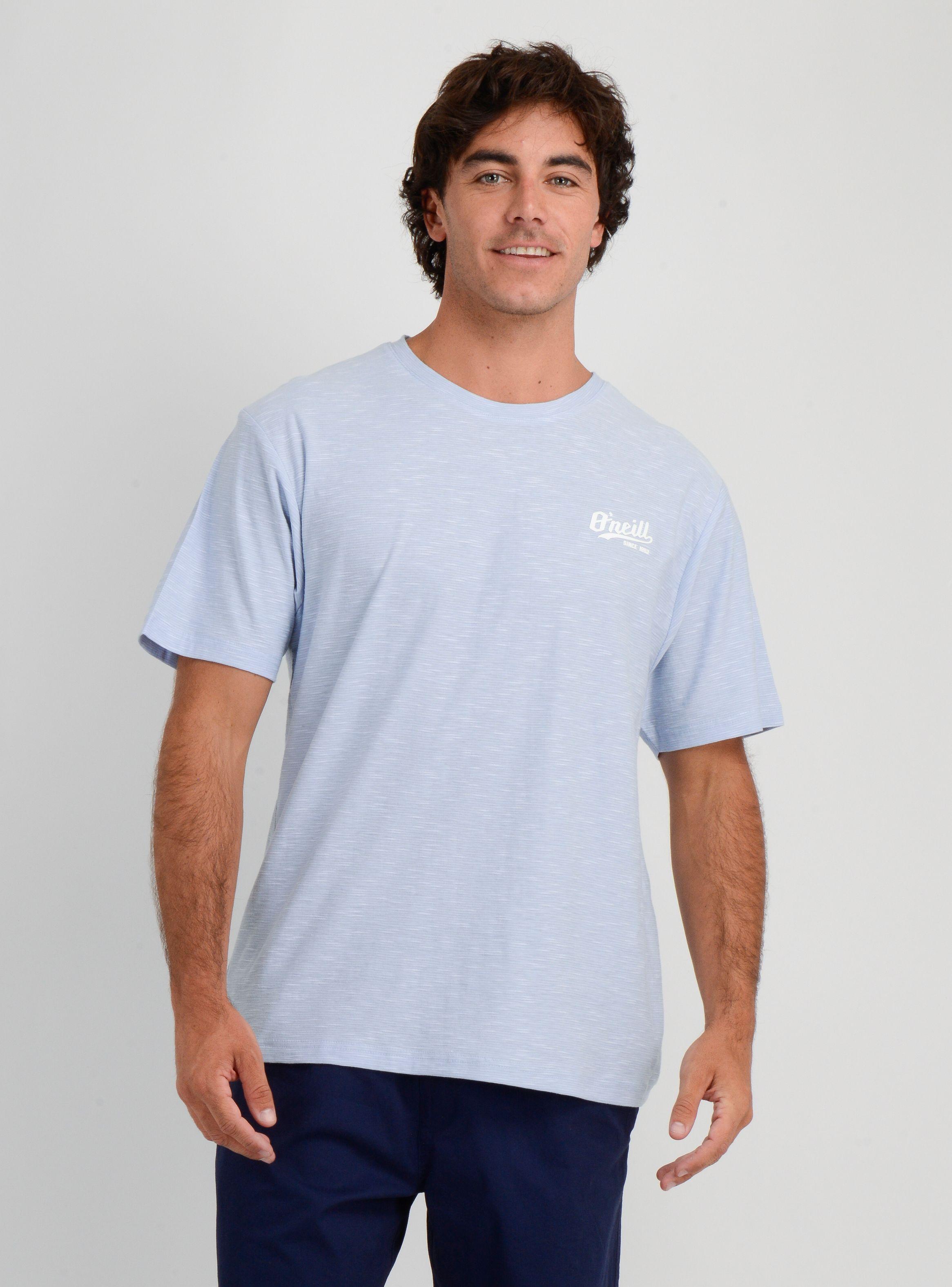POLERA MANGA CORTA QUIVER II AZUL CLARO-0