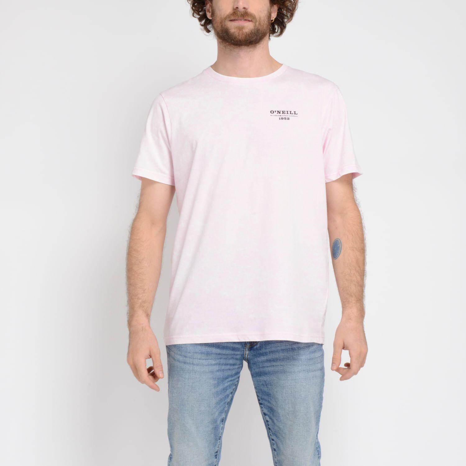 POLERA MANGA CORTA CALIFORNIA ROSADO-1