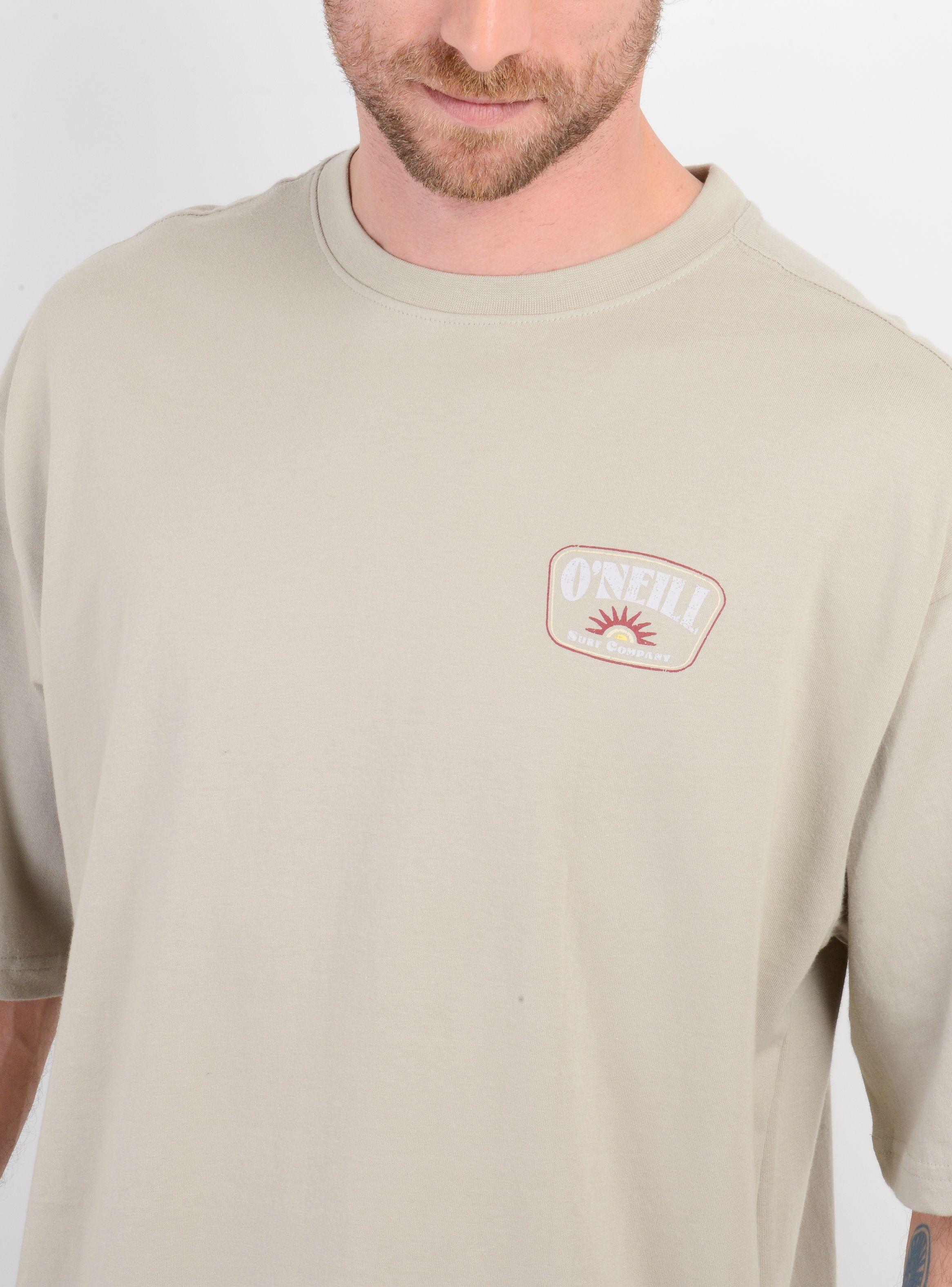 POLERA MANGA CORTA HIGHWAY BEIGE-4