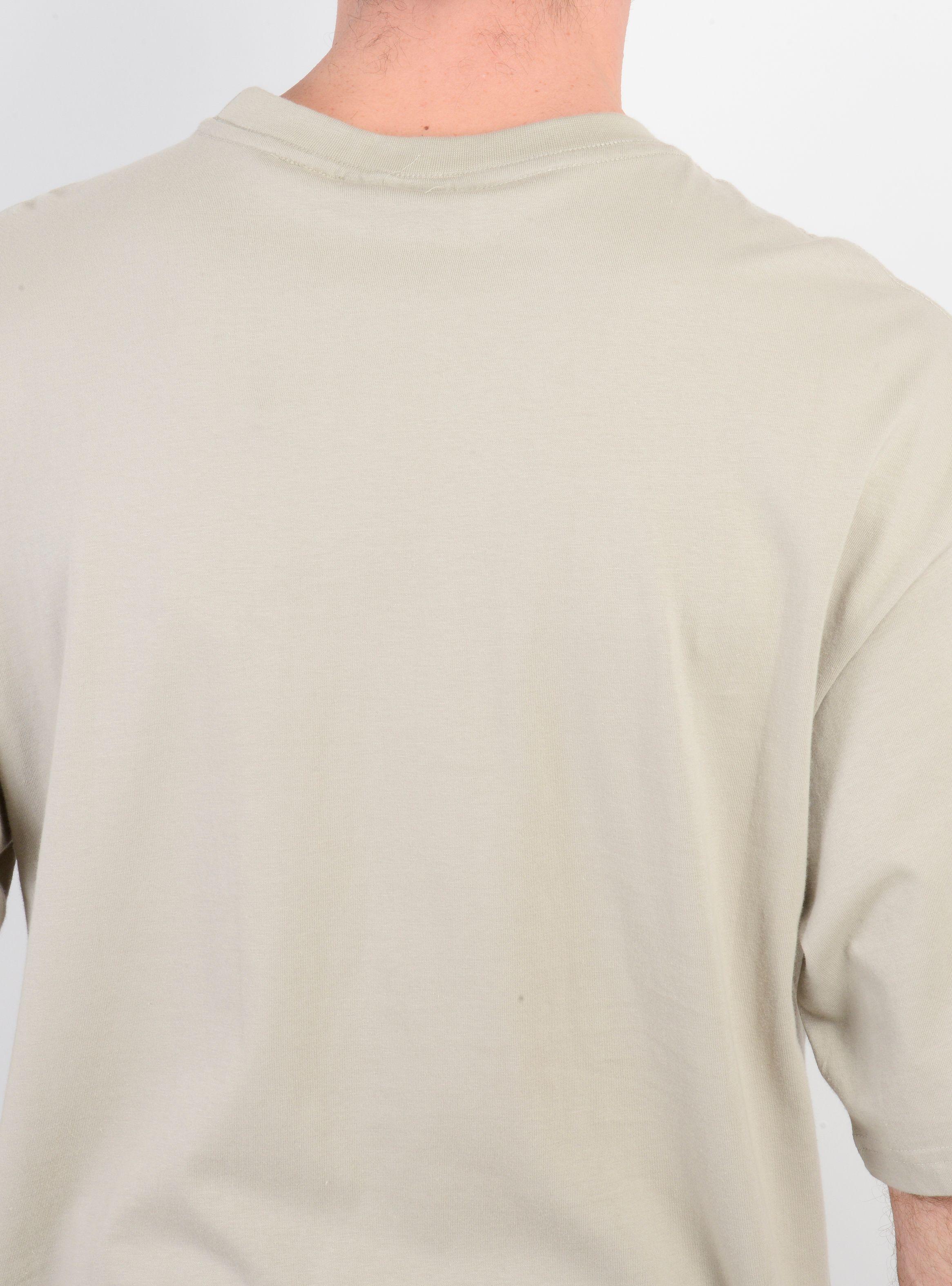 POLERA MANGA CORTA HIGHWAY BEIGE-5