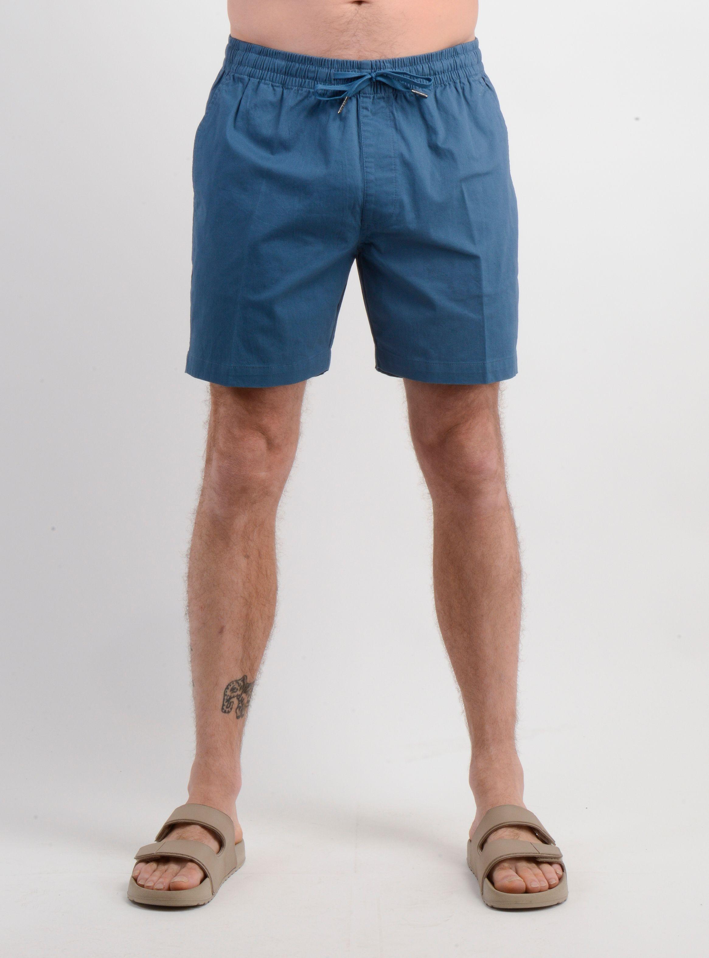 BERMUDA GABARDINA PORTER II AZUL OSCURO-0