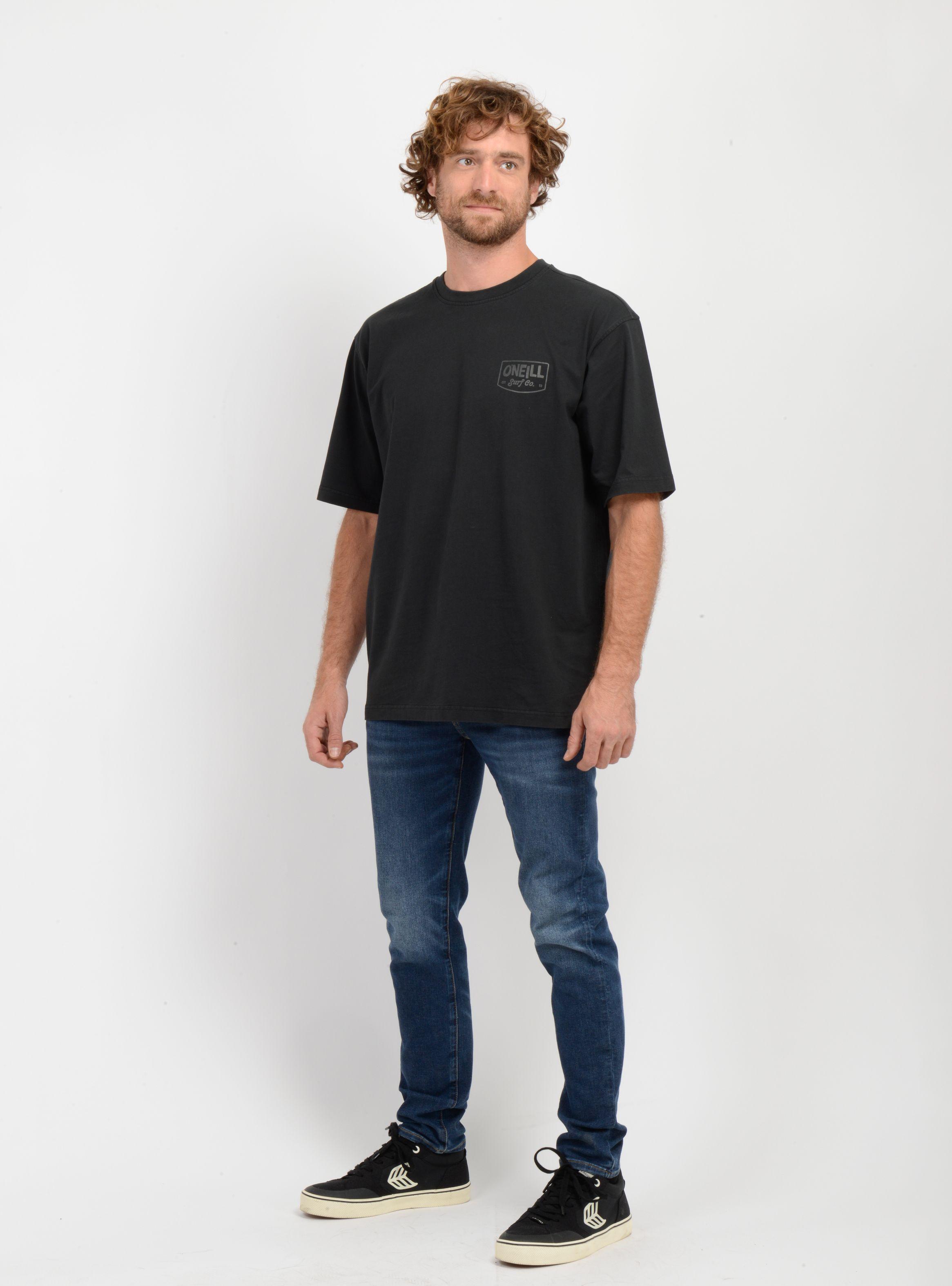 POLERA MANGA CORTA BARREL HOUSE  NEGRO-2