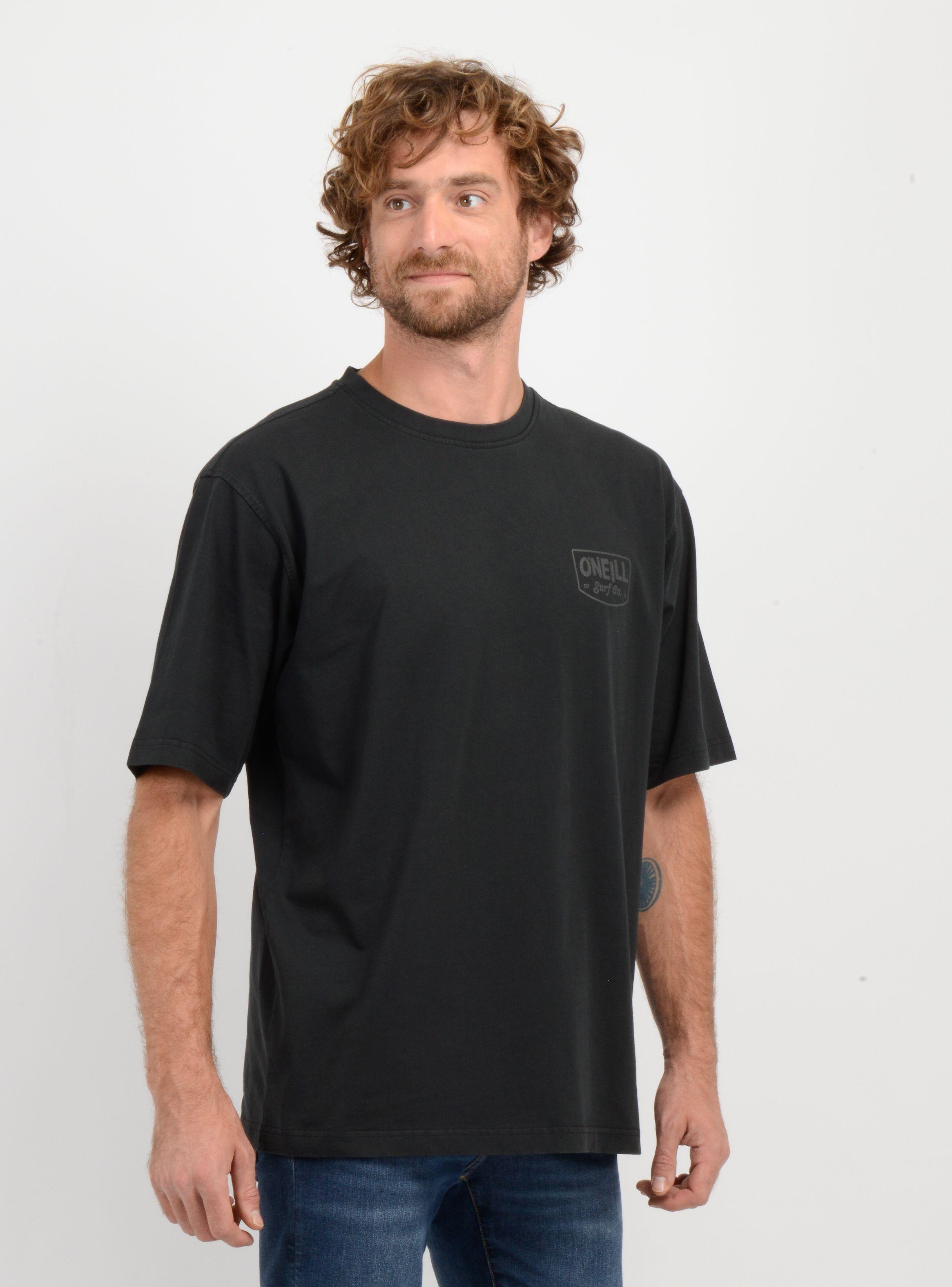 POLERA MANGA CORTA BARREL HOUSE  NEGRO-3