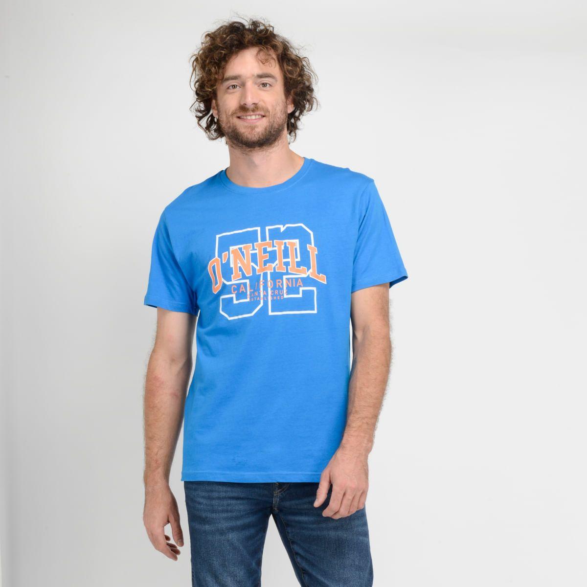 POLERA MANGA CORTA - I23HO065005 AZUL-0