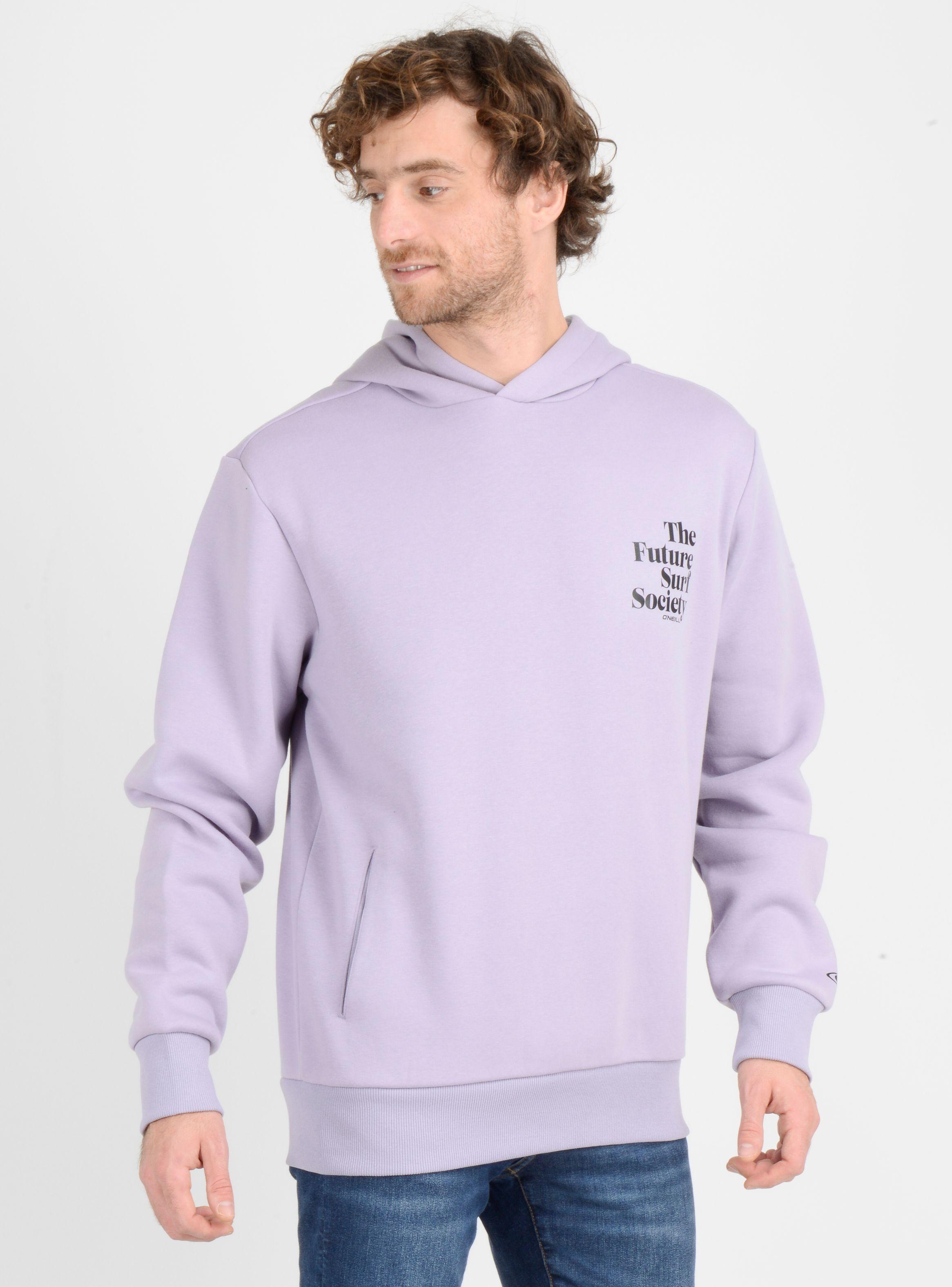 POLERON HOODIE FUTURE SURF HOODIE  MORADO-3